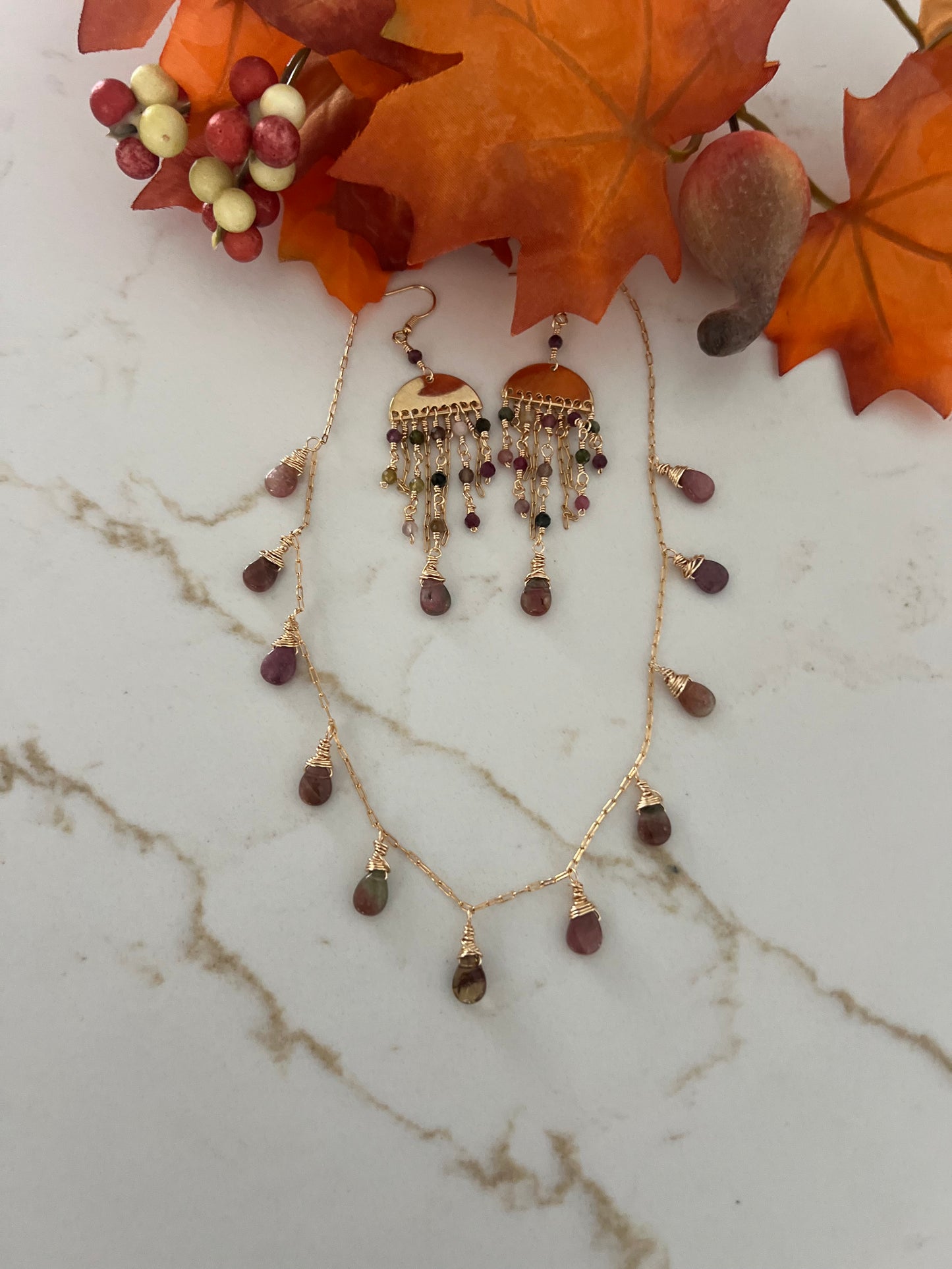 Trendy Tourmaline Set
