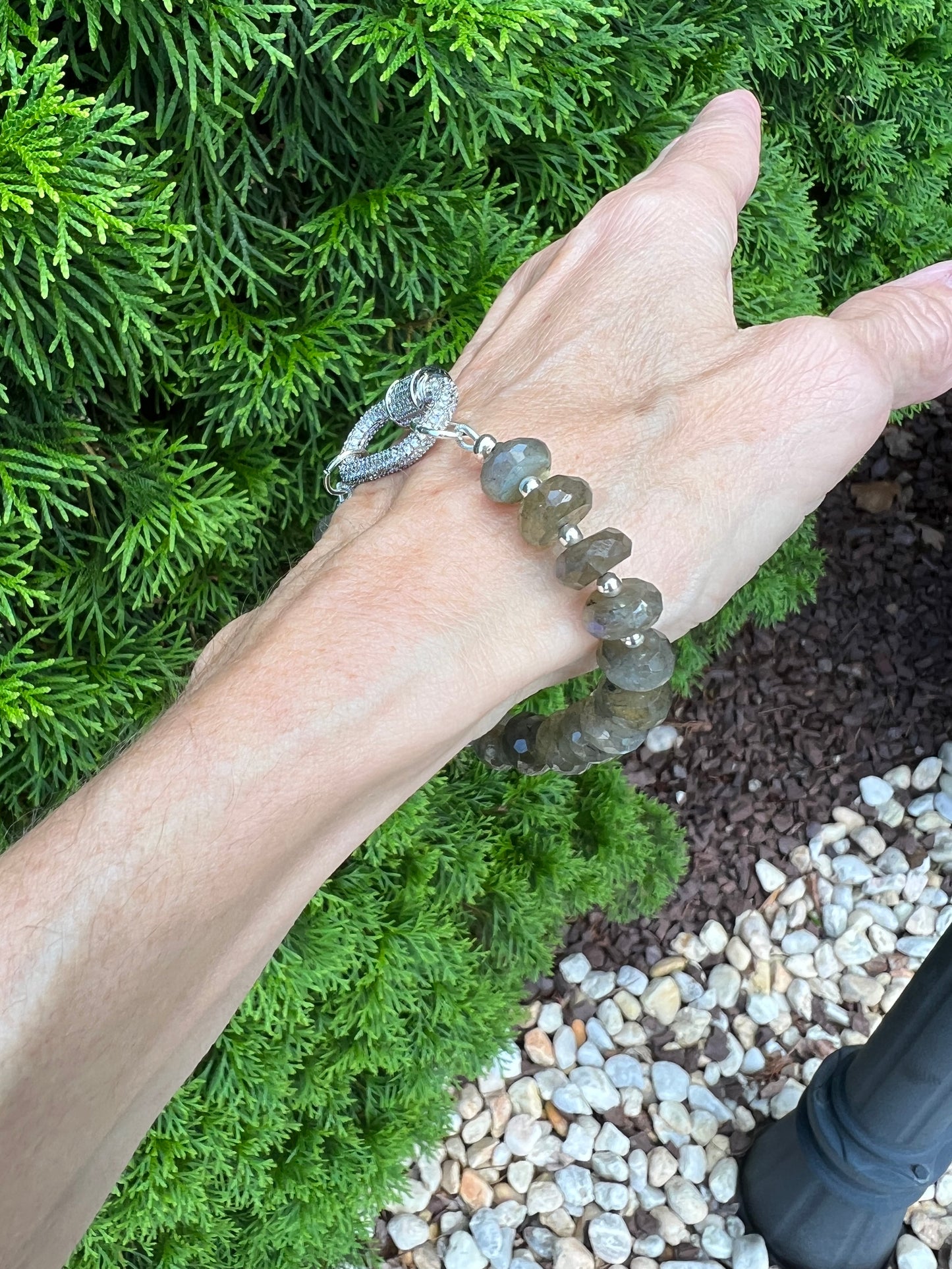 Lovely labradorite bracelet