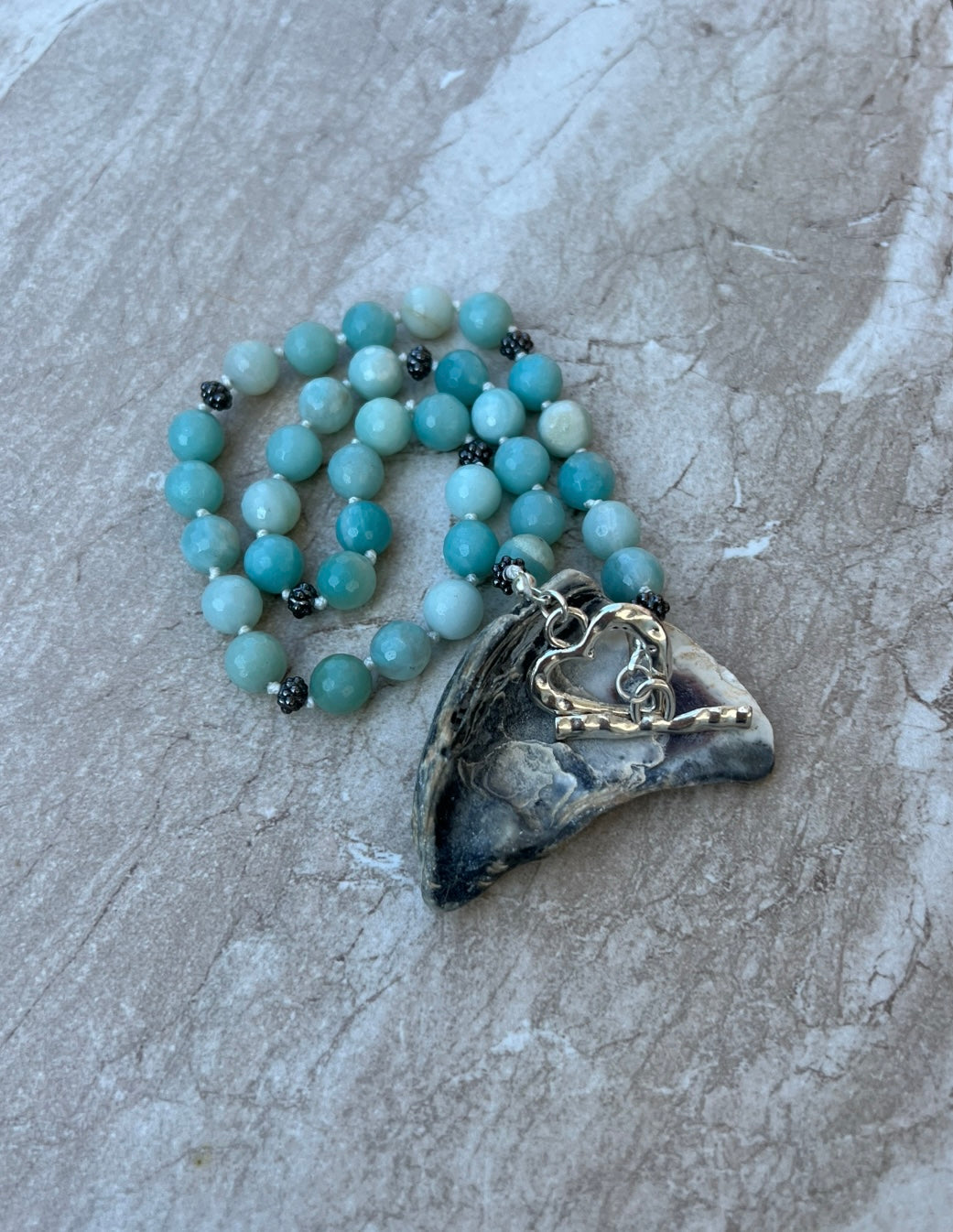 Blue Amazonite Choker