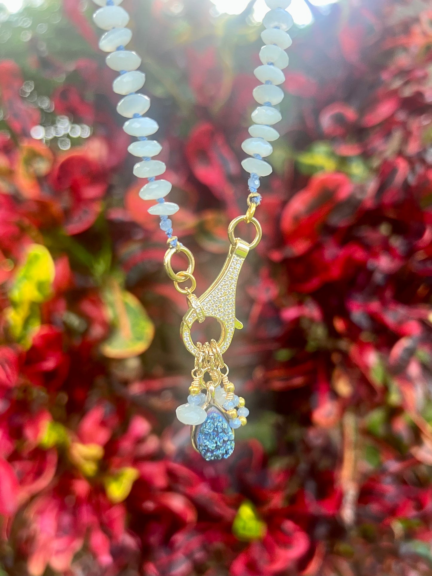 Cool Chalcedony Necklace