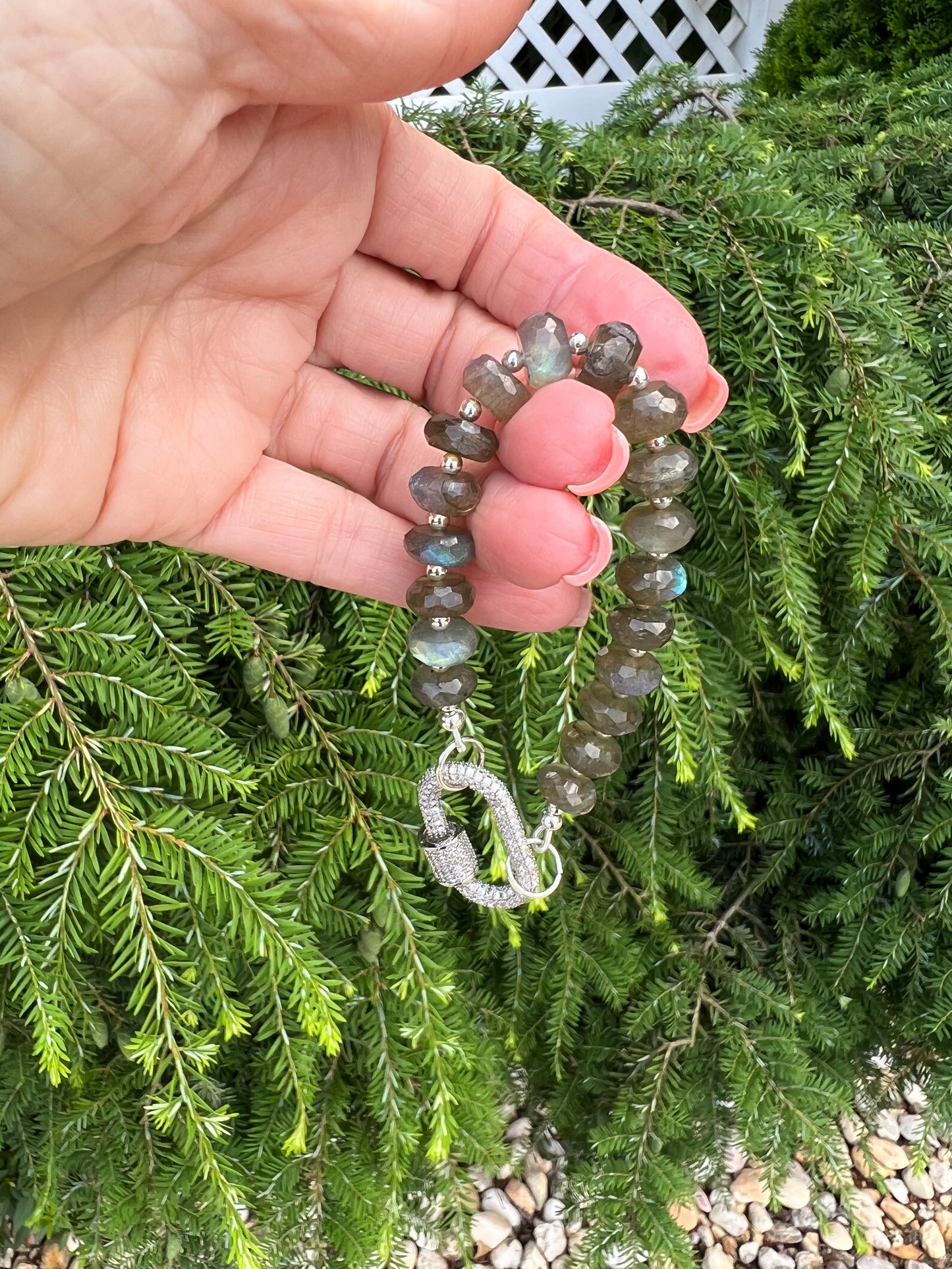 Lovely labradorite bracelet