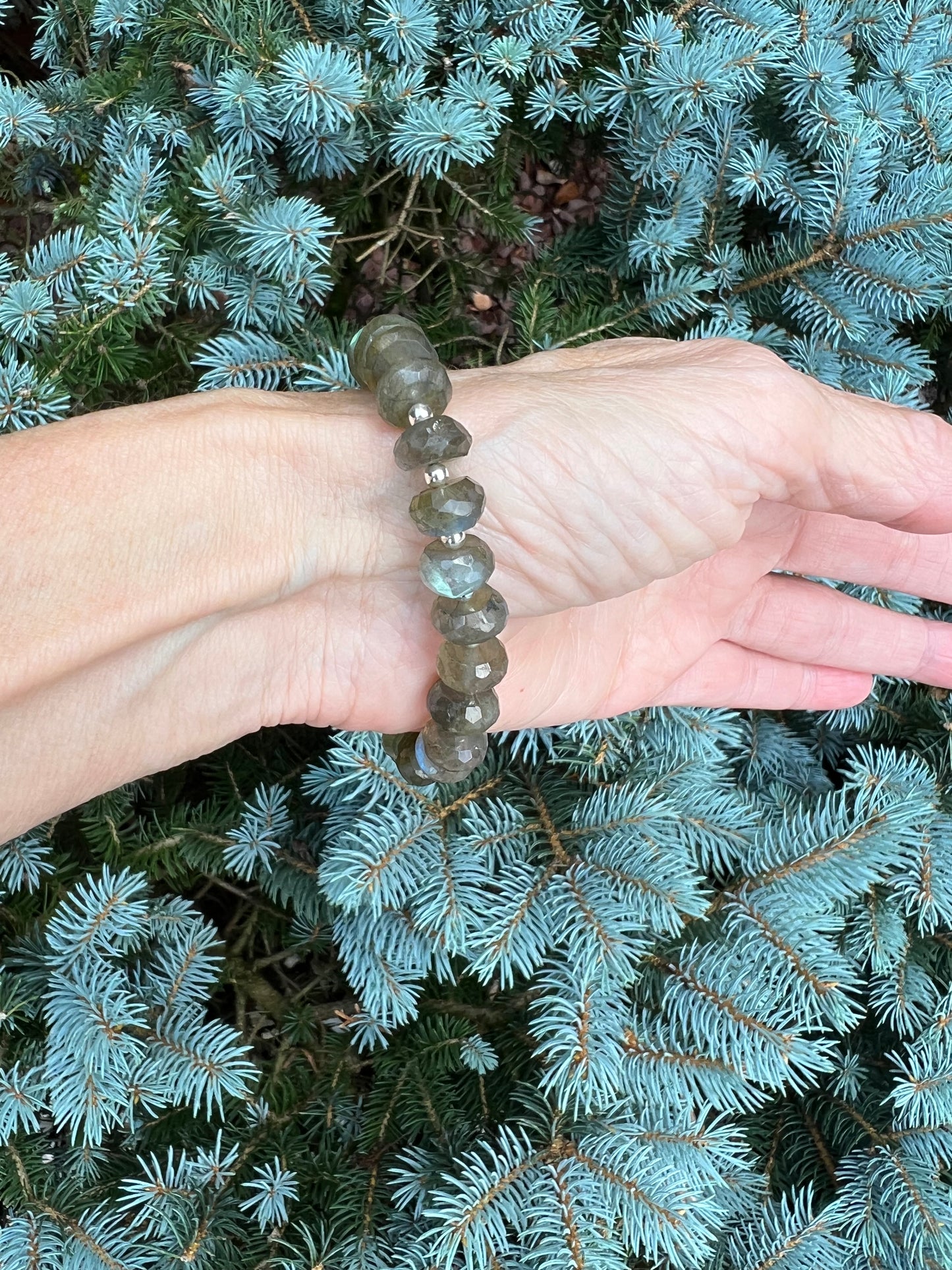 Lovely labradorite bracelet
