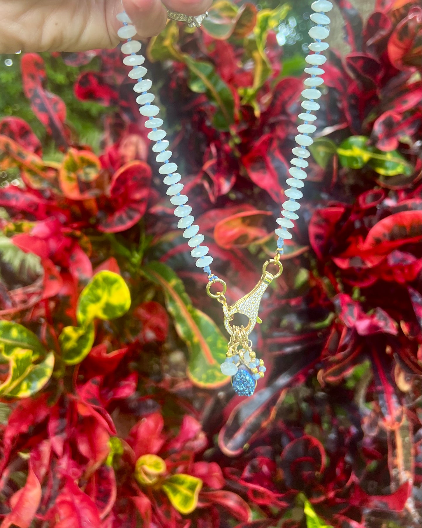 Cool Chalcedony Necklace