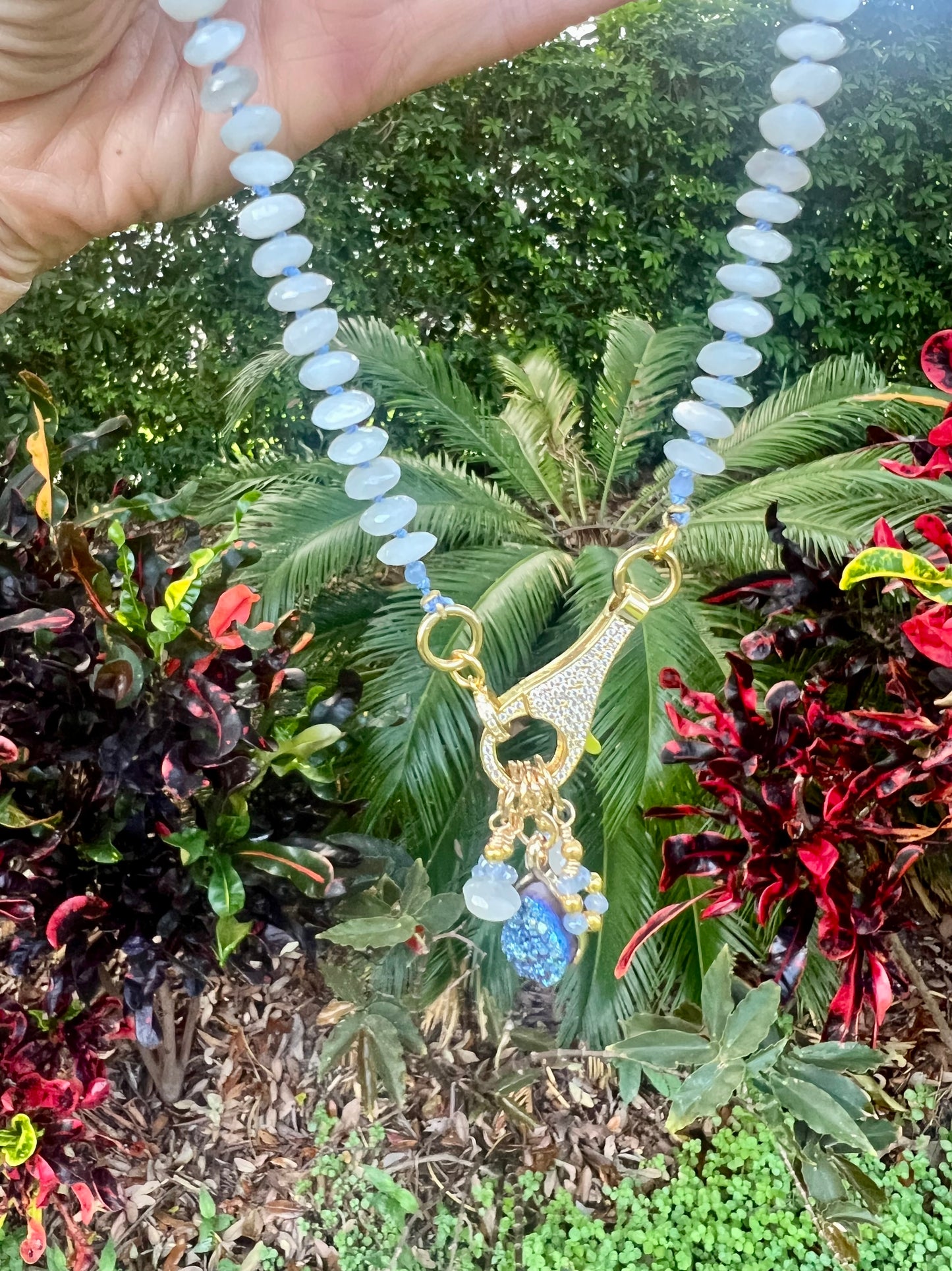 Cool Chalcedony Necklace