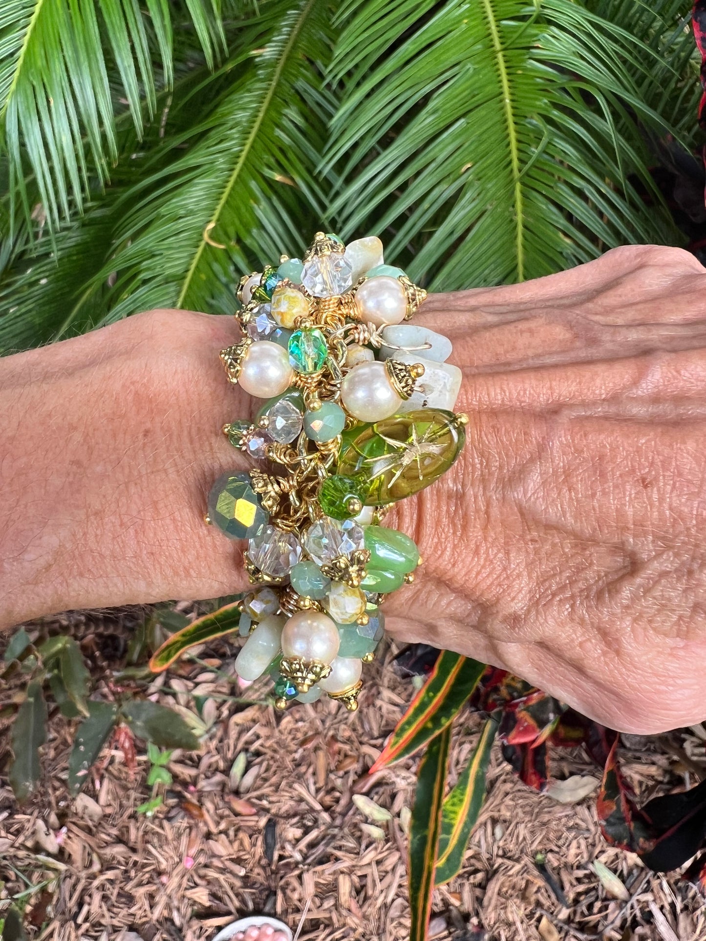 Green Cha-Cha Bracelet