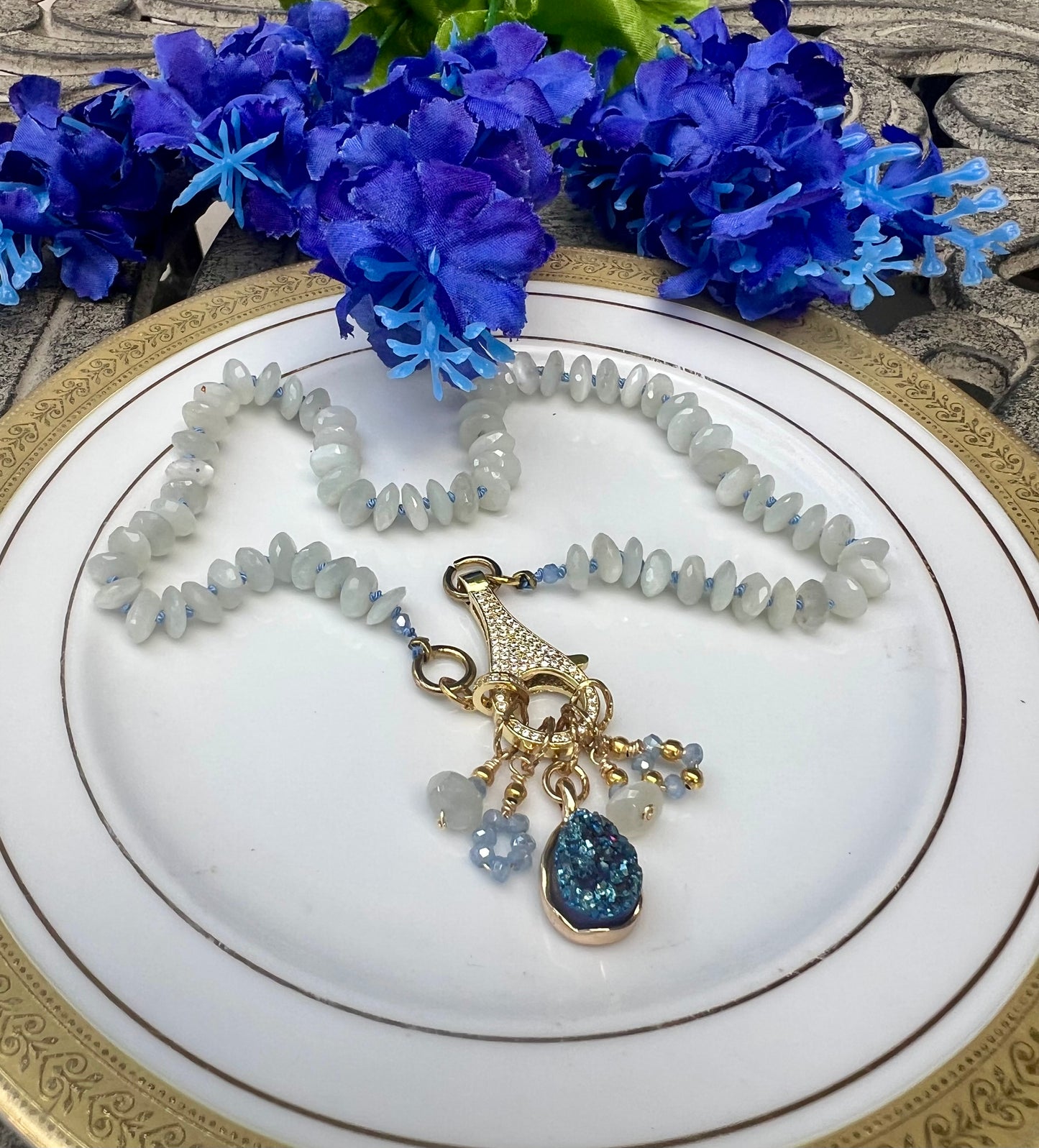 Cool Chalcedony Necklace