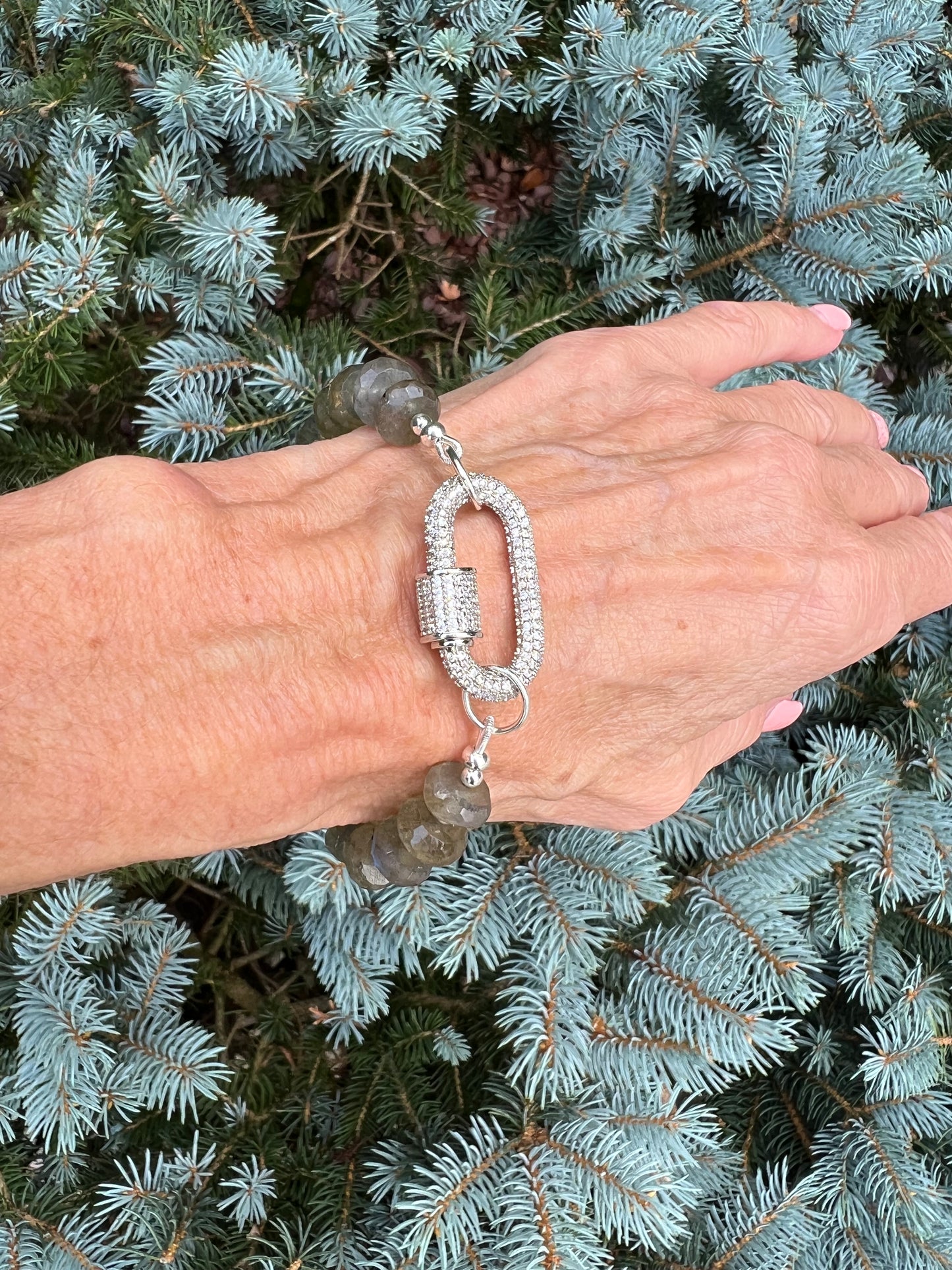 Lovely labradorite bracelet