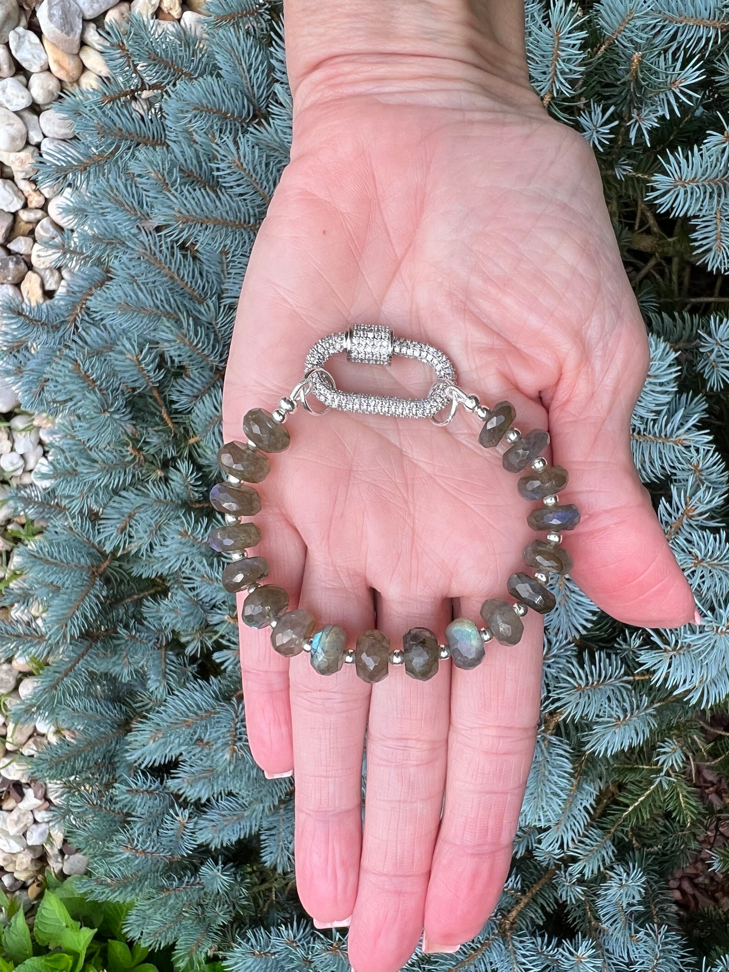 Lovely labradorite bracelet
