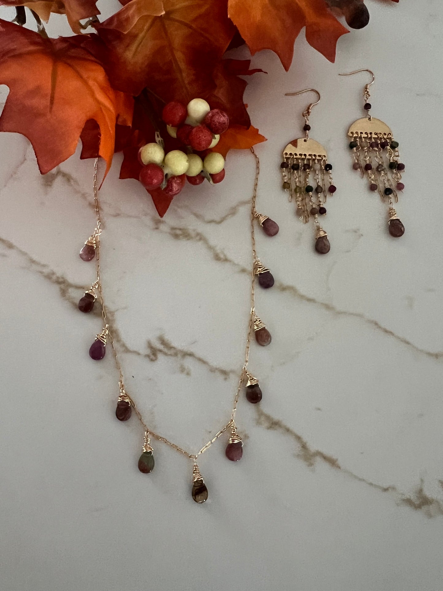 Trendy Tourmaline Set