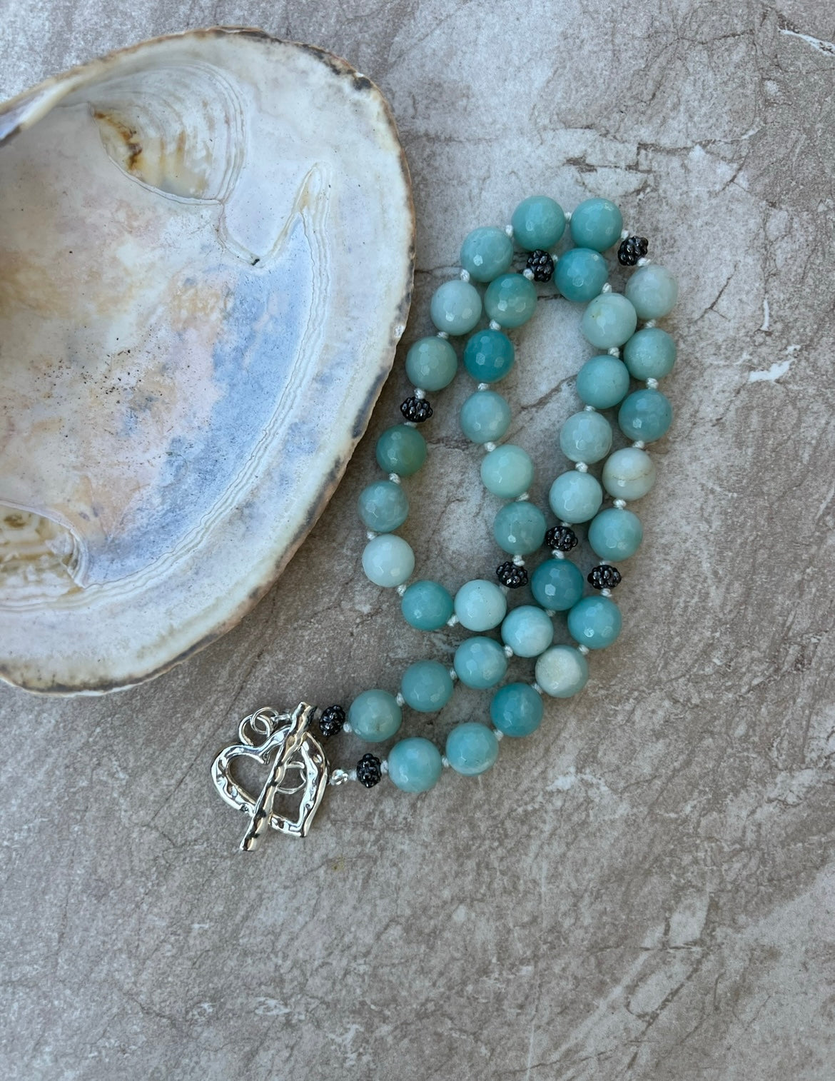Blue Amazonite Choker