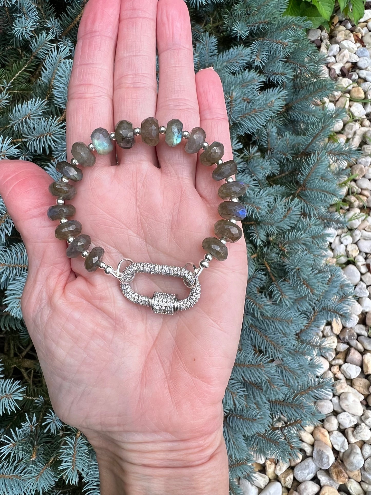 Lovely labradorite bracelet