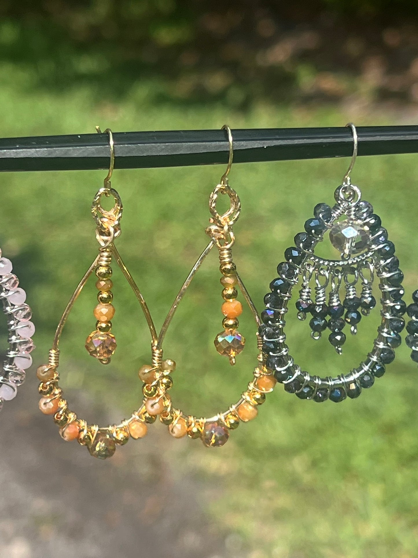 Wire wrapped Earrings