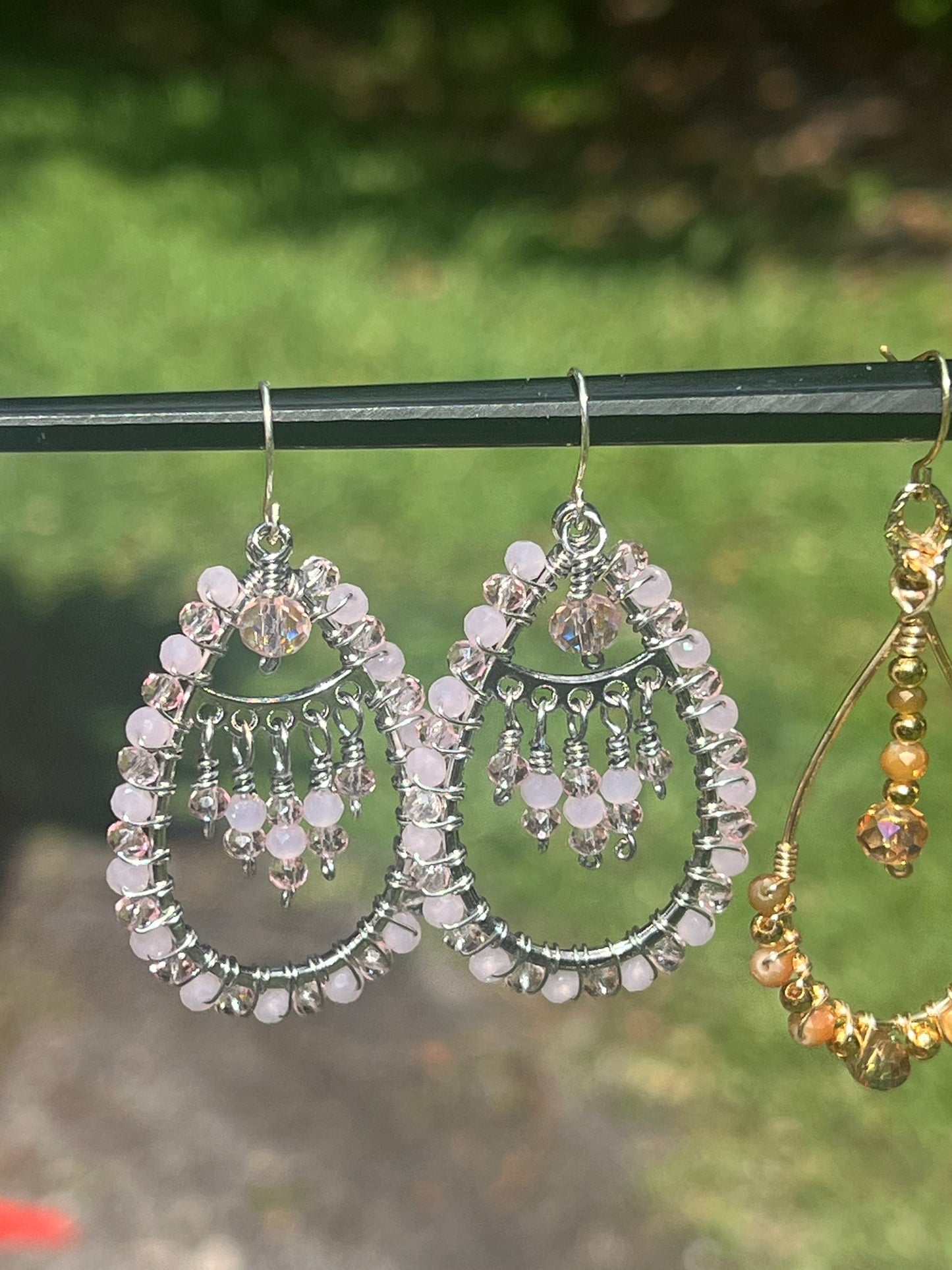 Wire wrapped Earrings