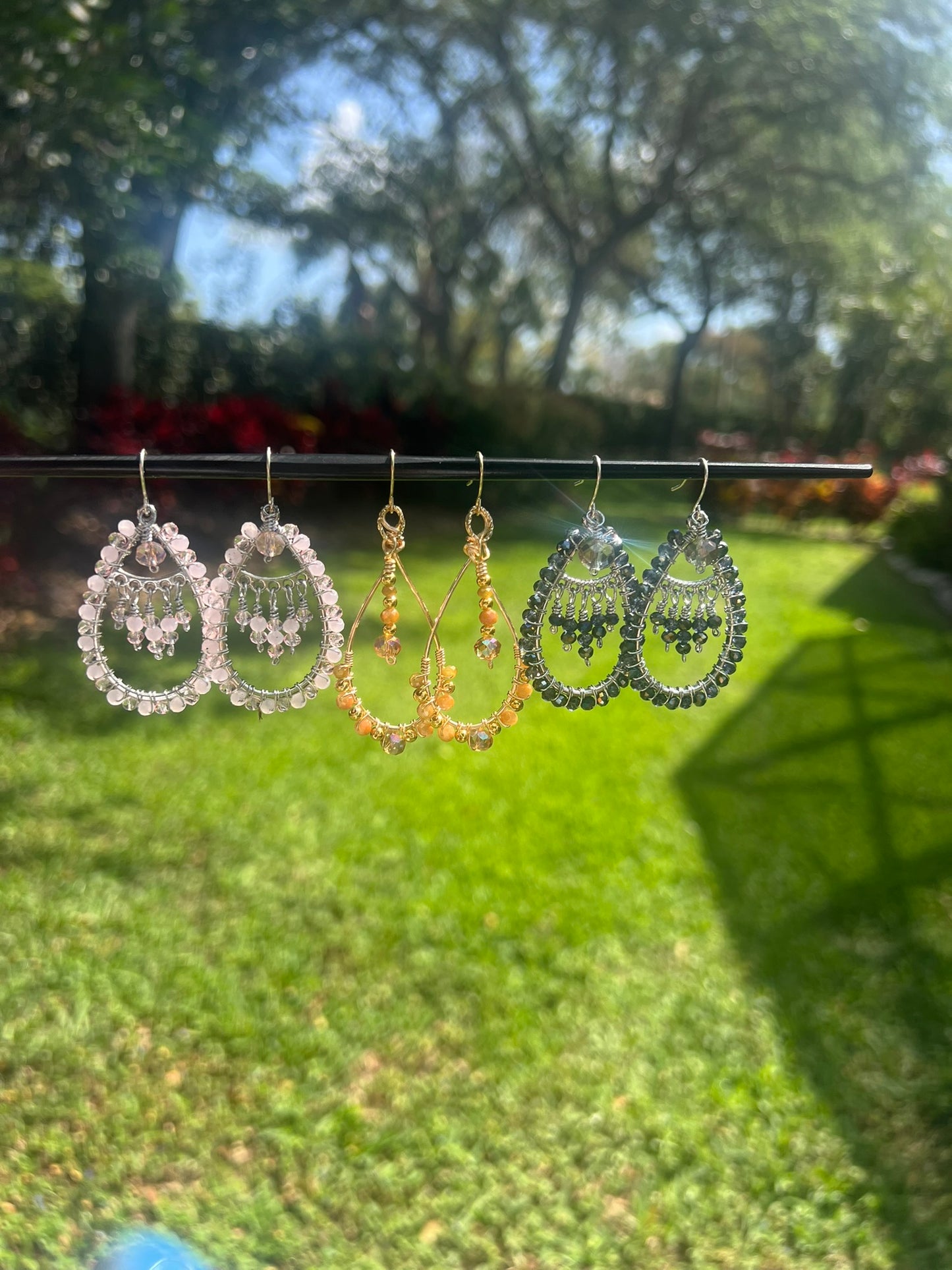 Wire wrapped Earrings