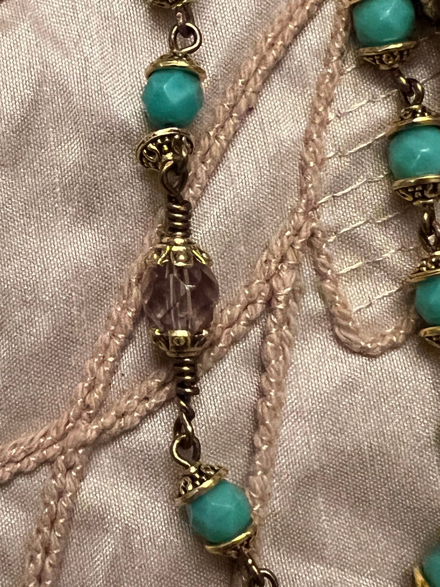 Handmade Chain Link Rosary Beads