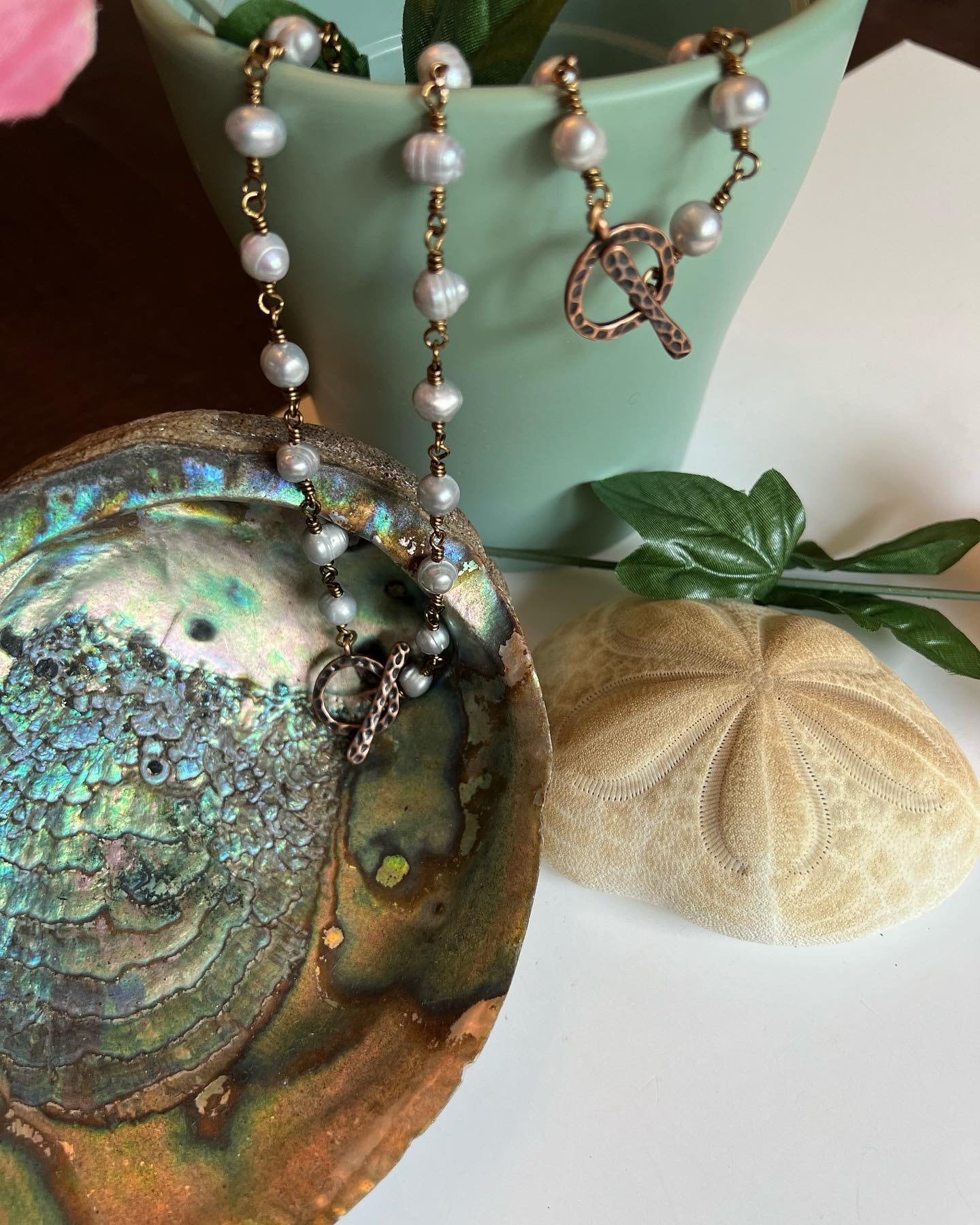 Silver Fresh Water Pearl Set