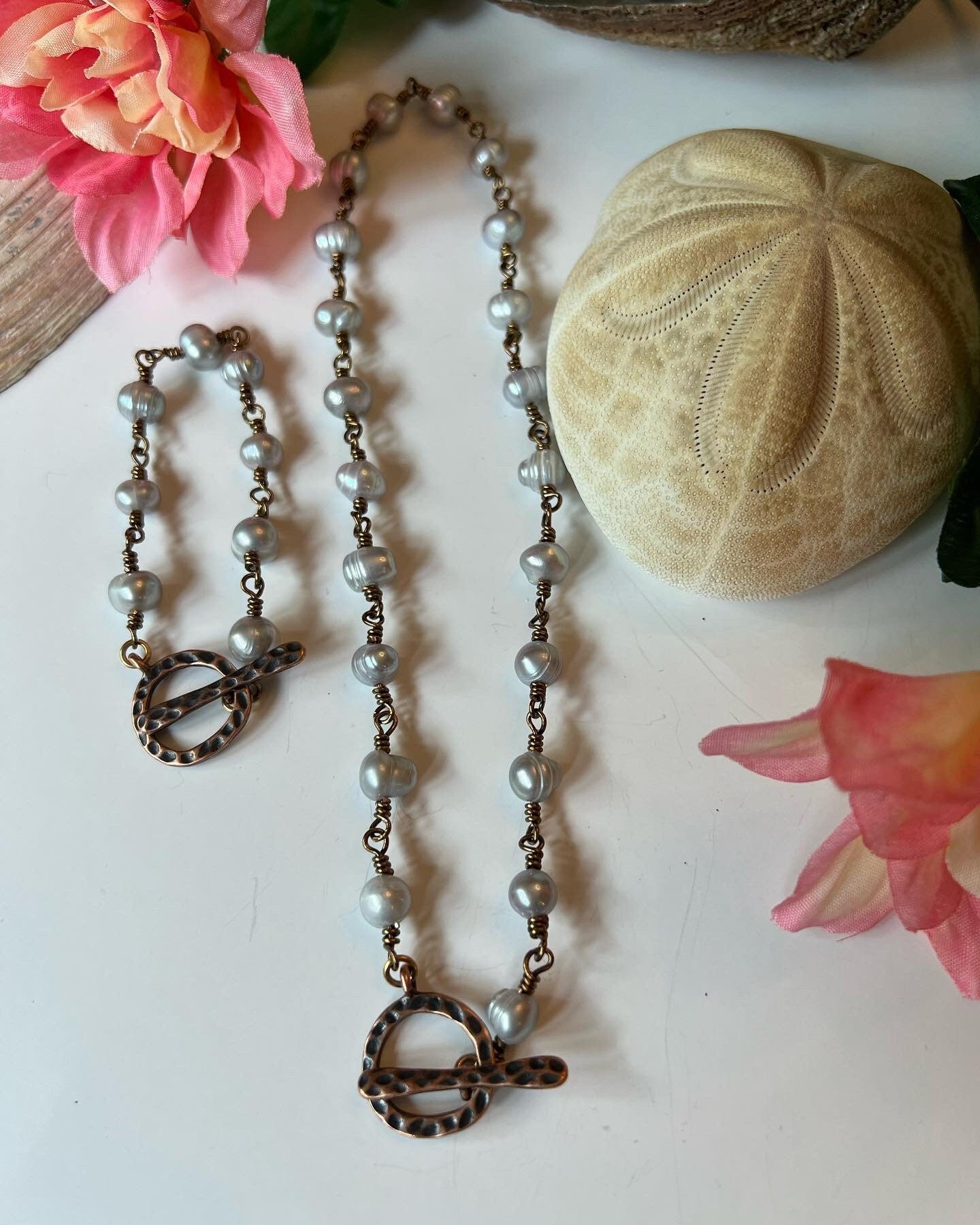 Silver Fresh Water Pearl Set