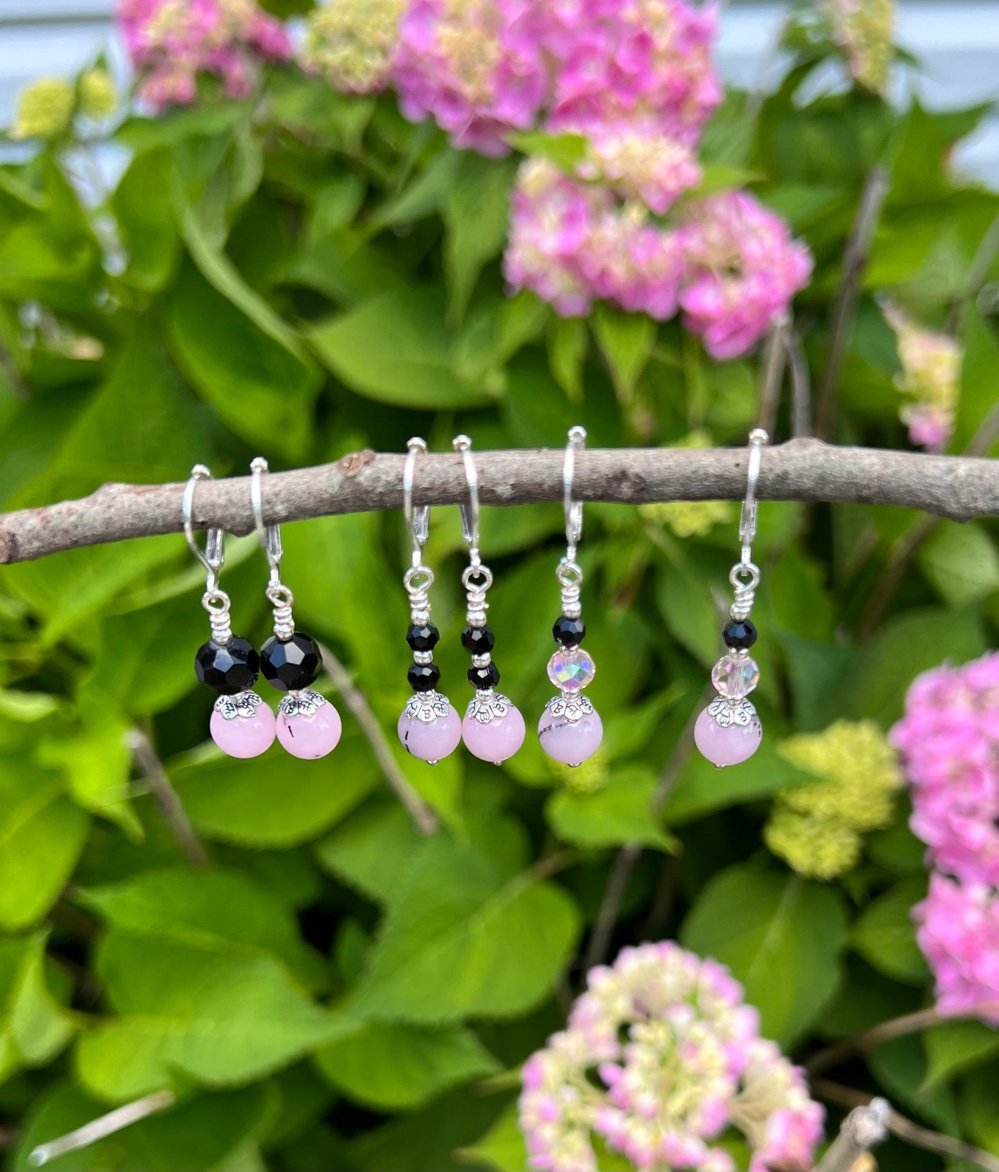 Chalcedony earrings