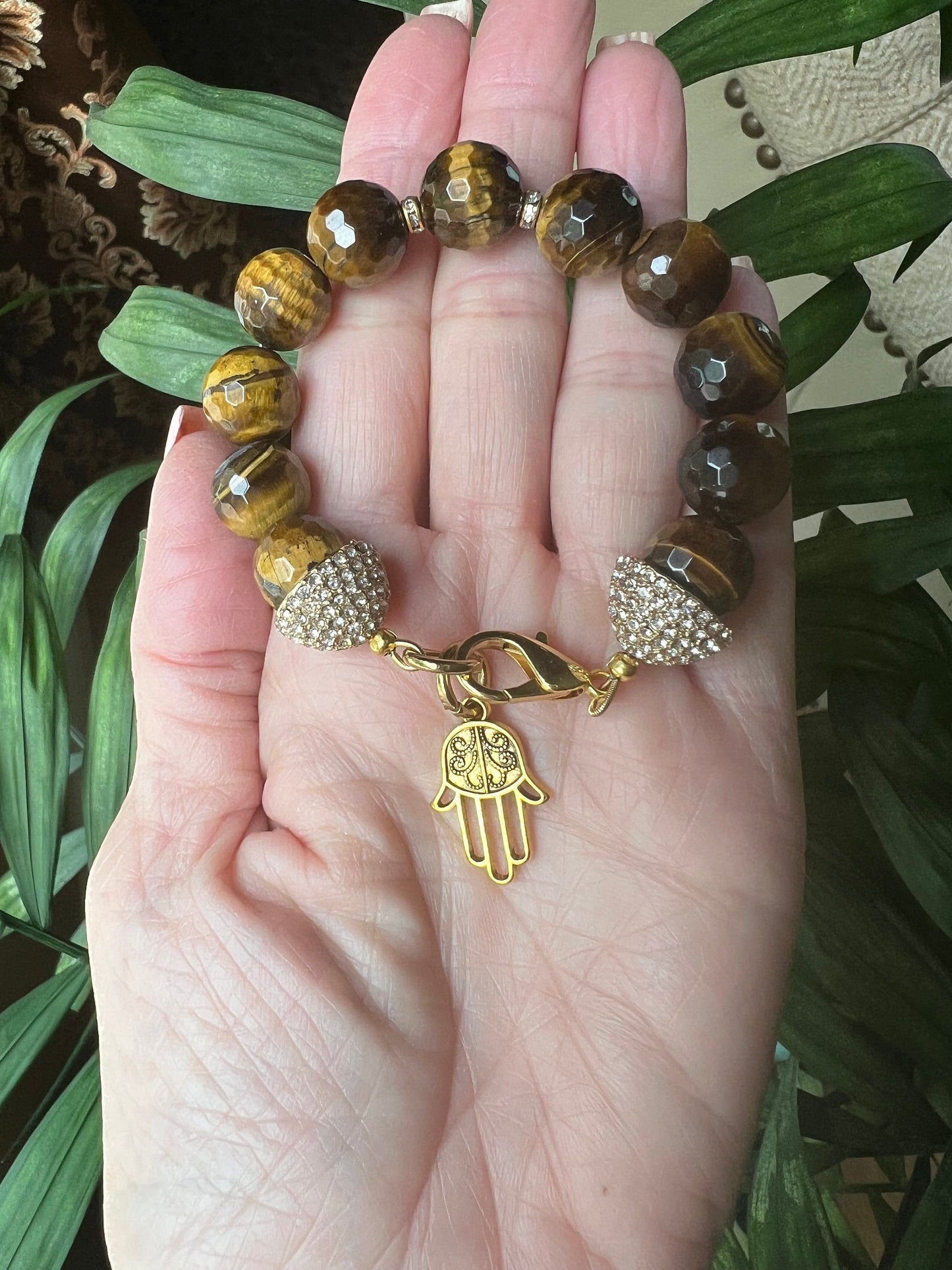 Chunky Tiger Eye bracelet