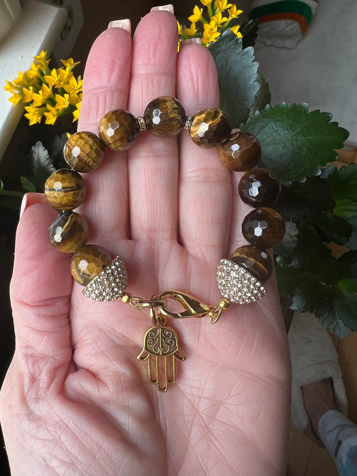 Chunky Tiger Eye bracelet