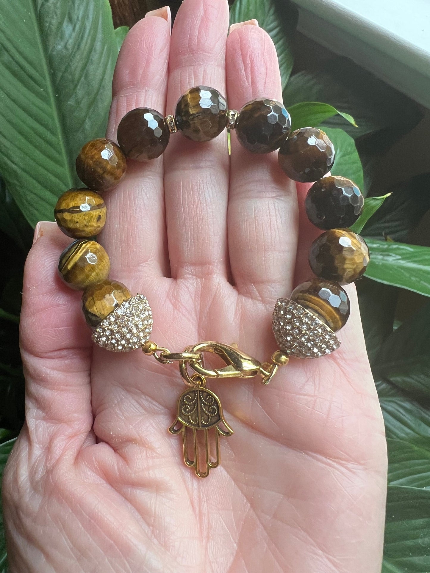 Chunky Tiger Eye bracelet