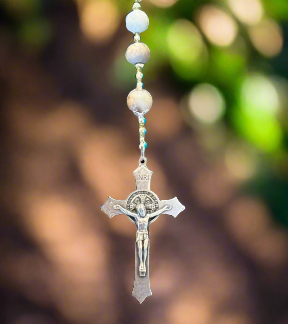 Amazonite Beaded Rosary