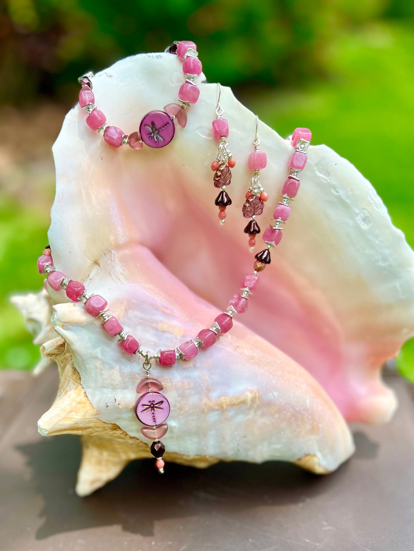 Strawberry Quartz Set