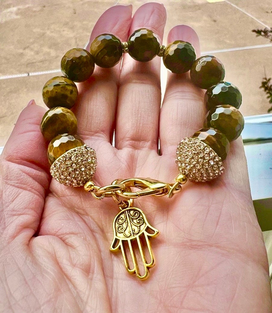 Chunky Tiger Eye bracelet