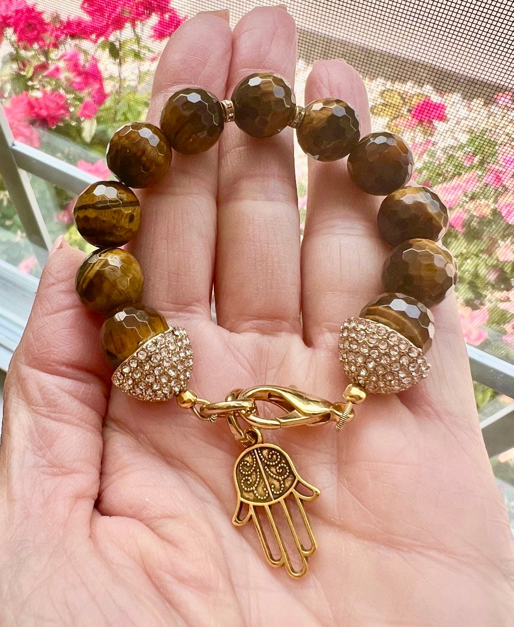 Chunky Tiger Eye bracelet