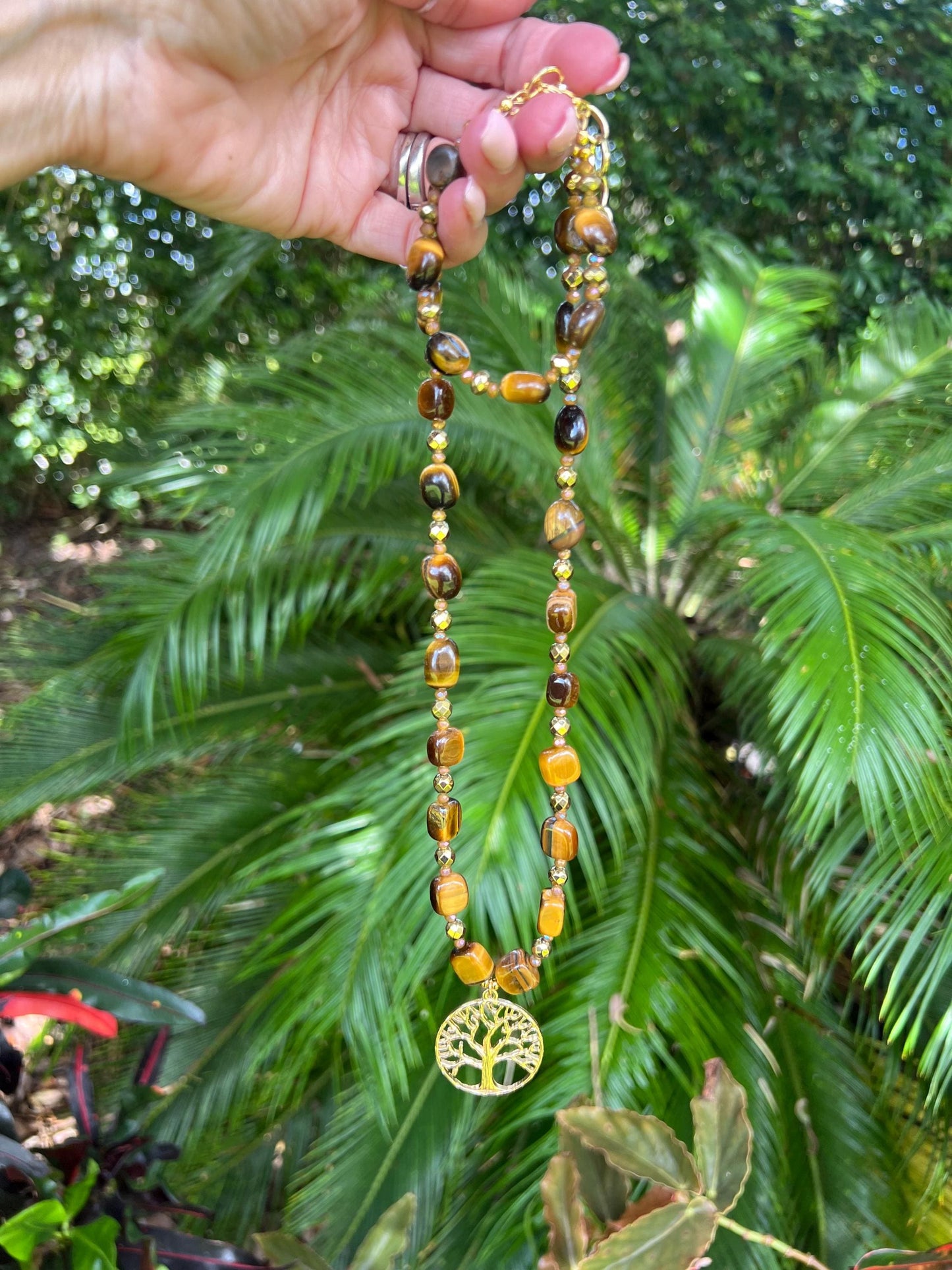 Tiger Eye Nugget Set