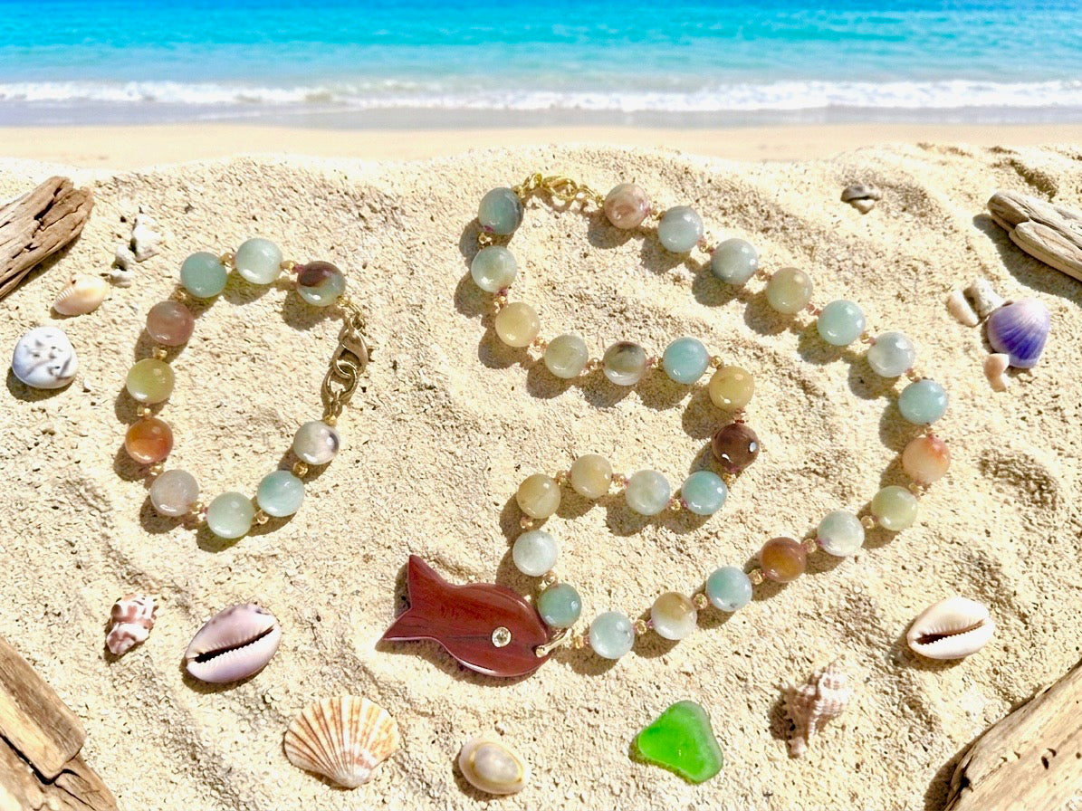 Fishy Amazonite Set