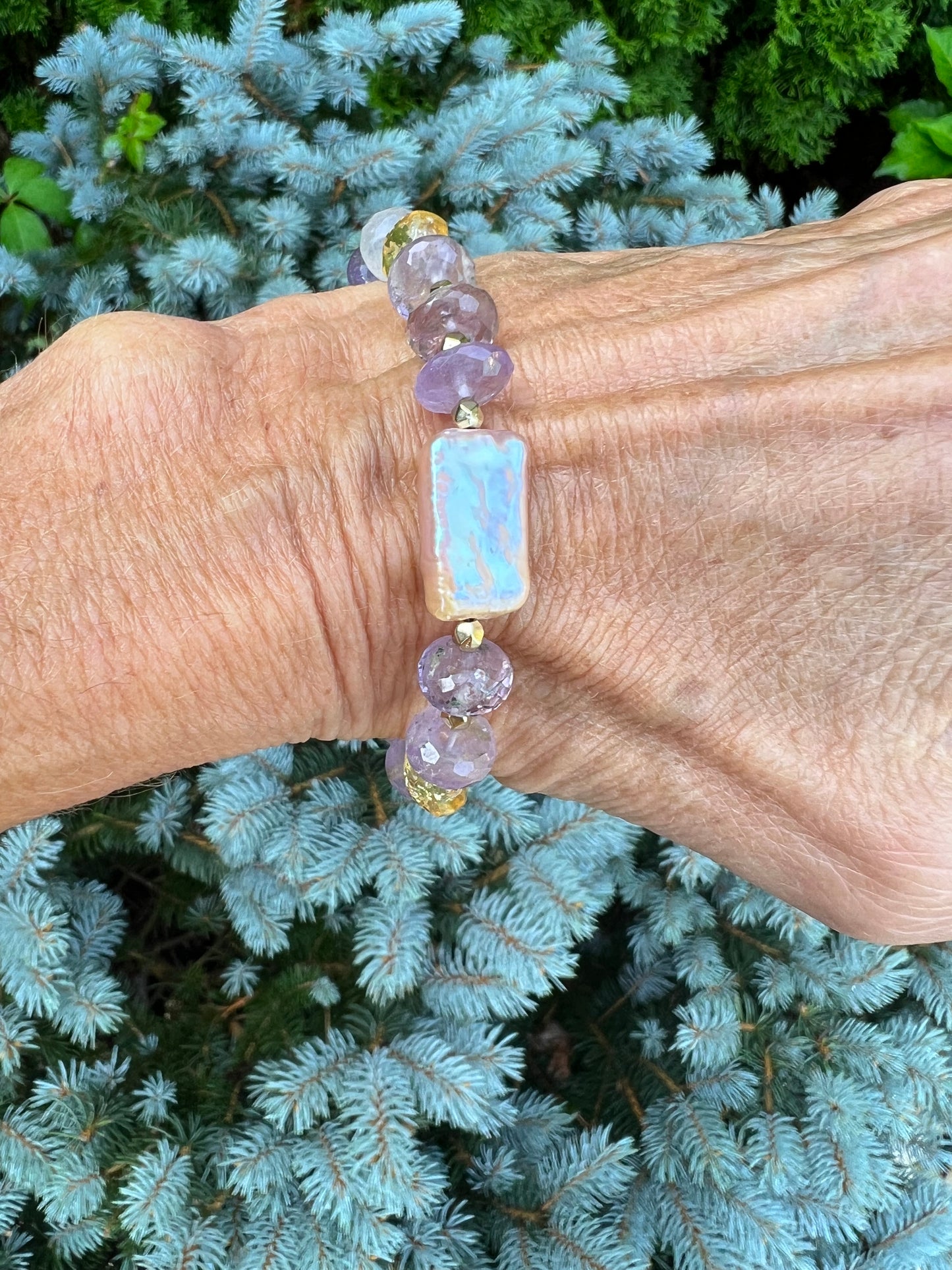 Amazing Ametrine Bracelet set