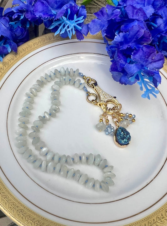Cool Chalcedony Necklace