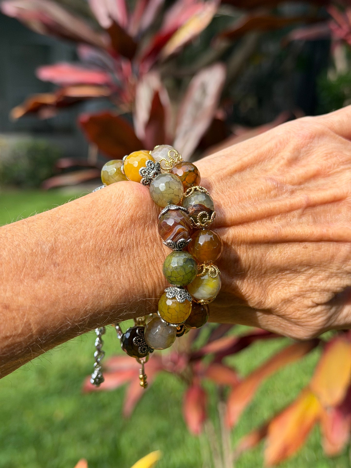 Awesome agate bracelets
