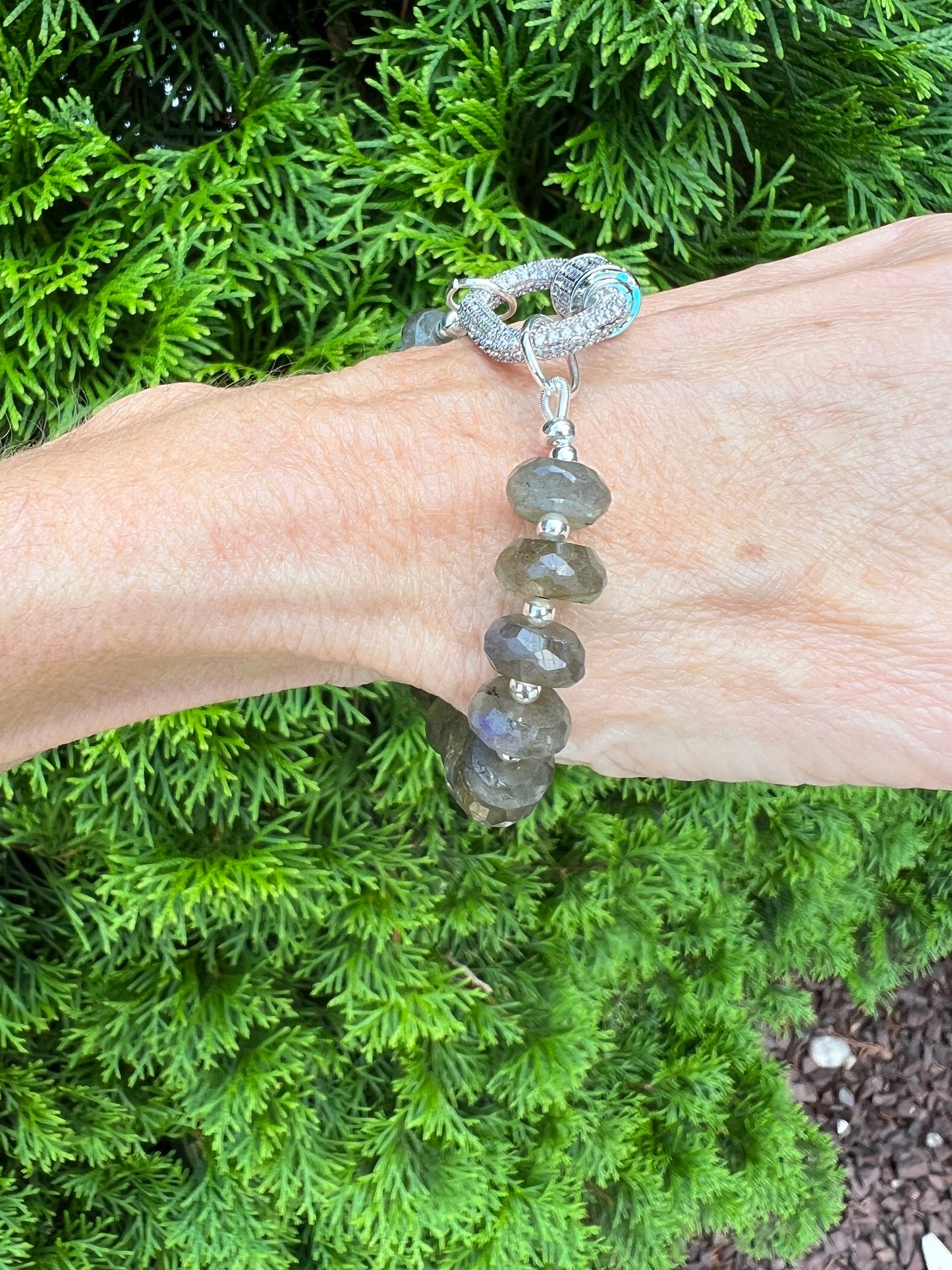 Lovely labradorite bracelet