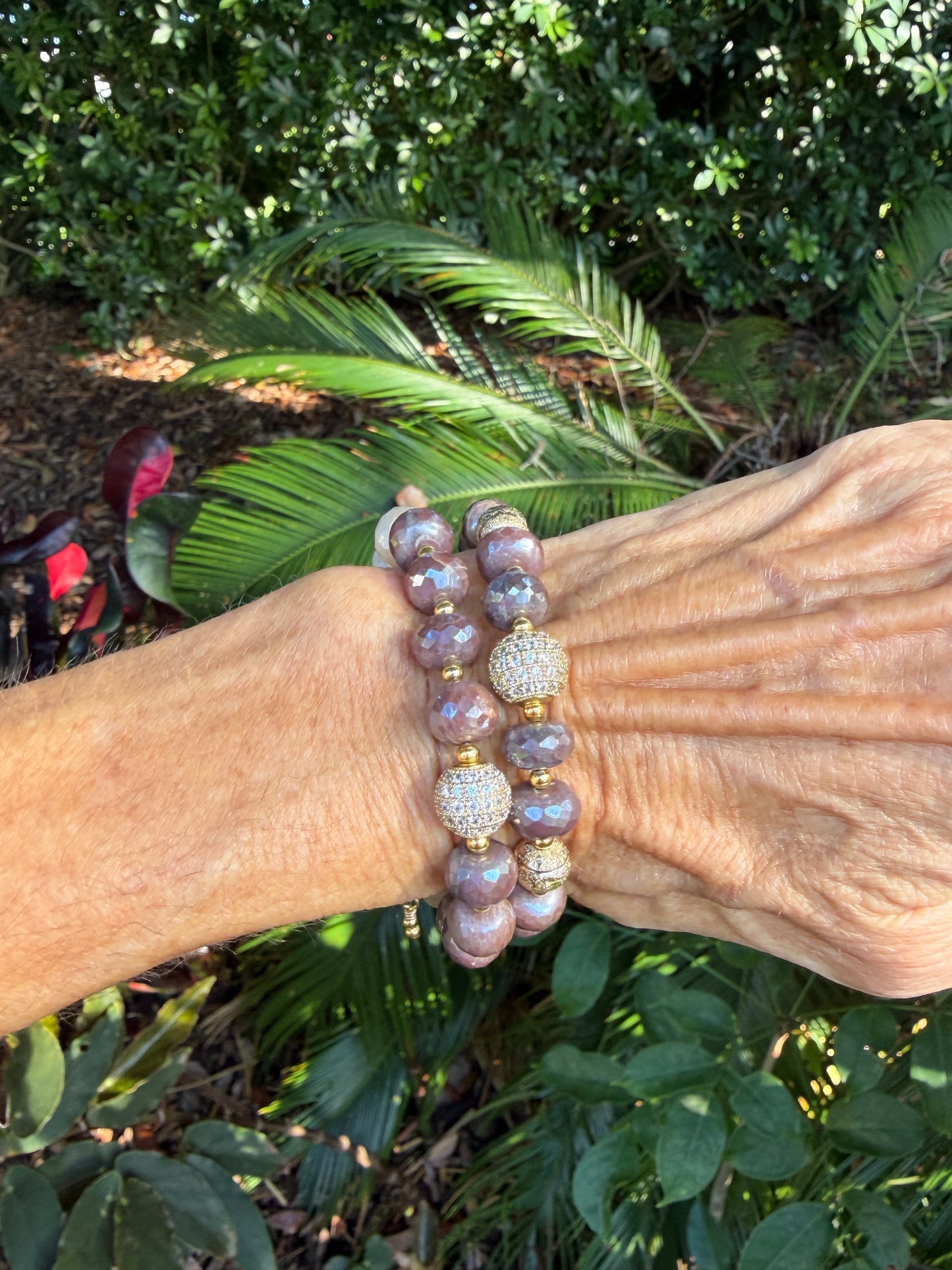 Chocolate Moonstone Bracelet