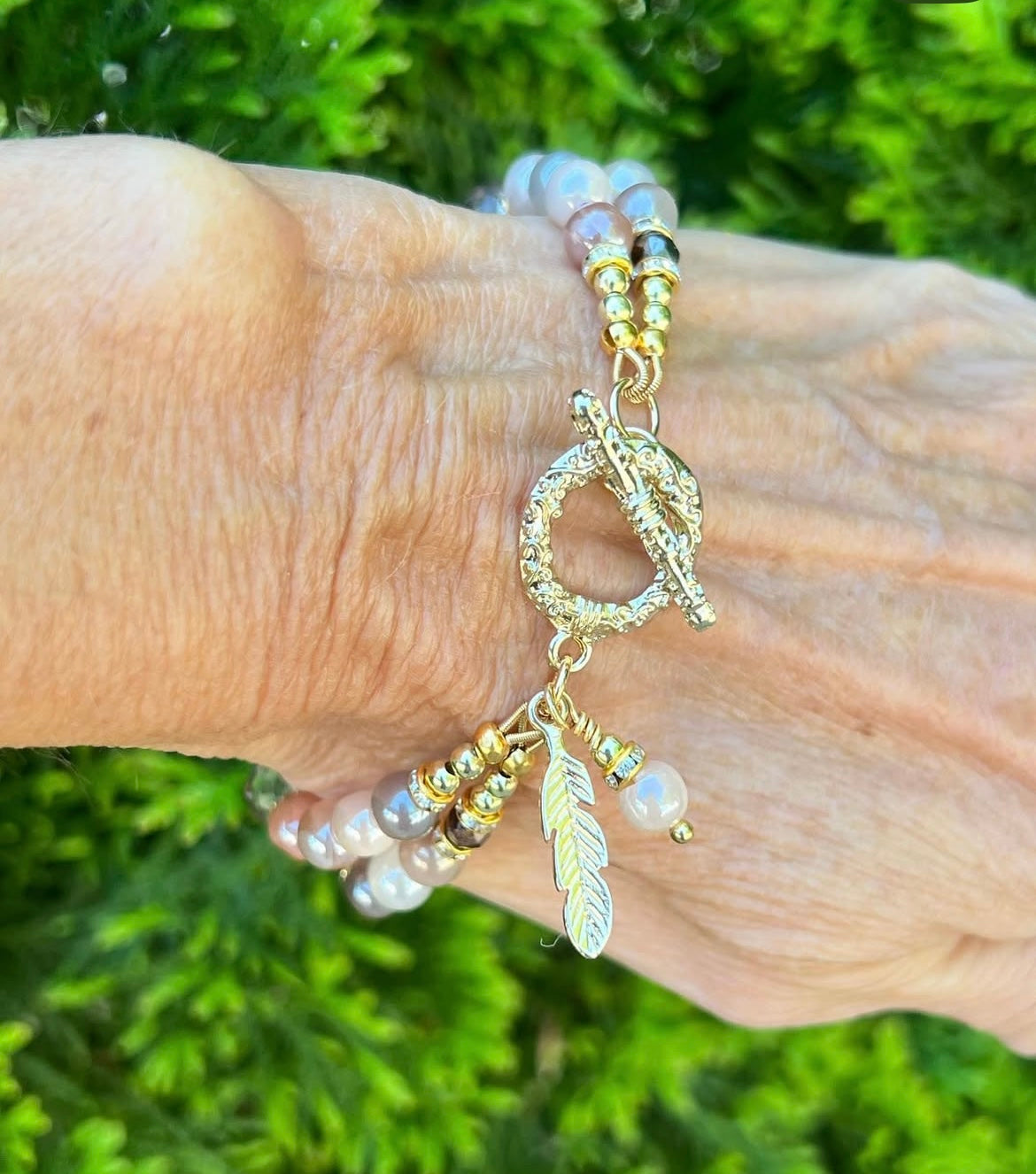Double Peach Moonstone
