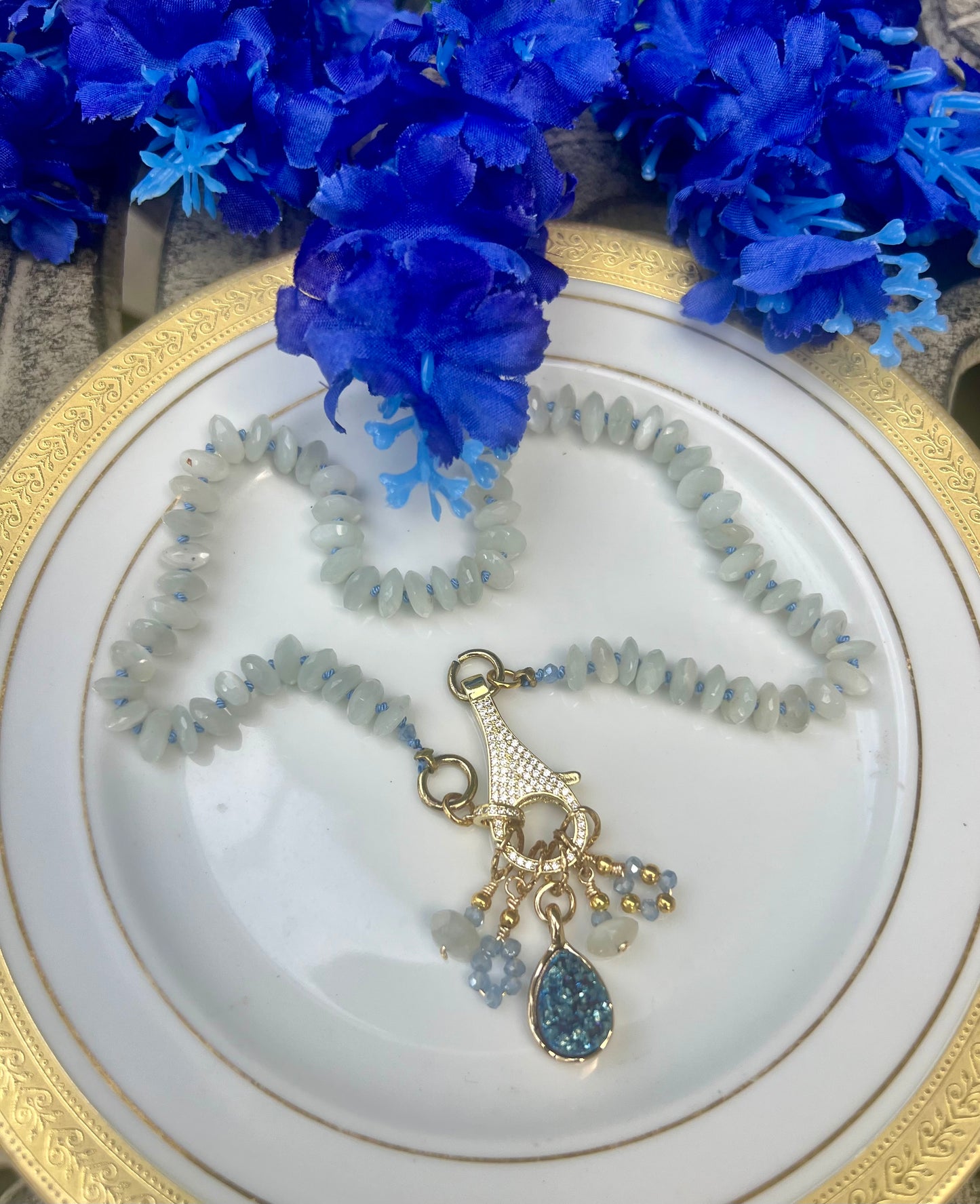 Cool Chalcedony Necklace