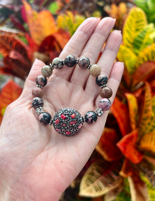Rhodonite Bling