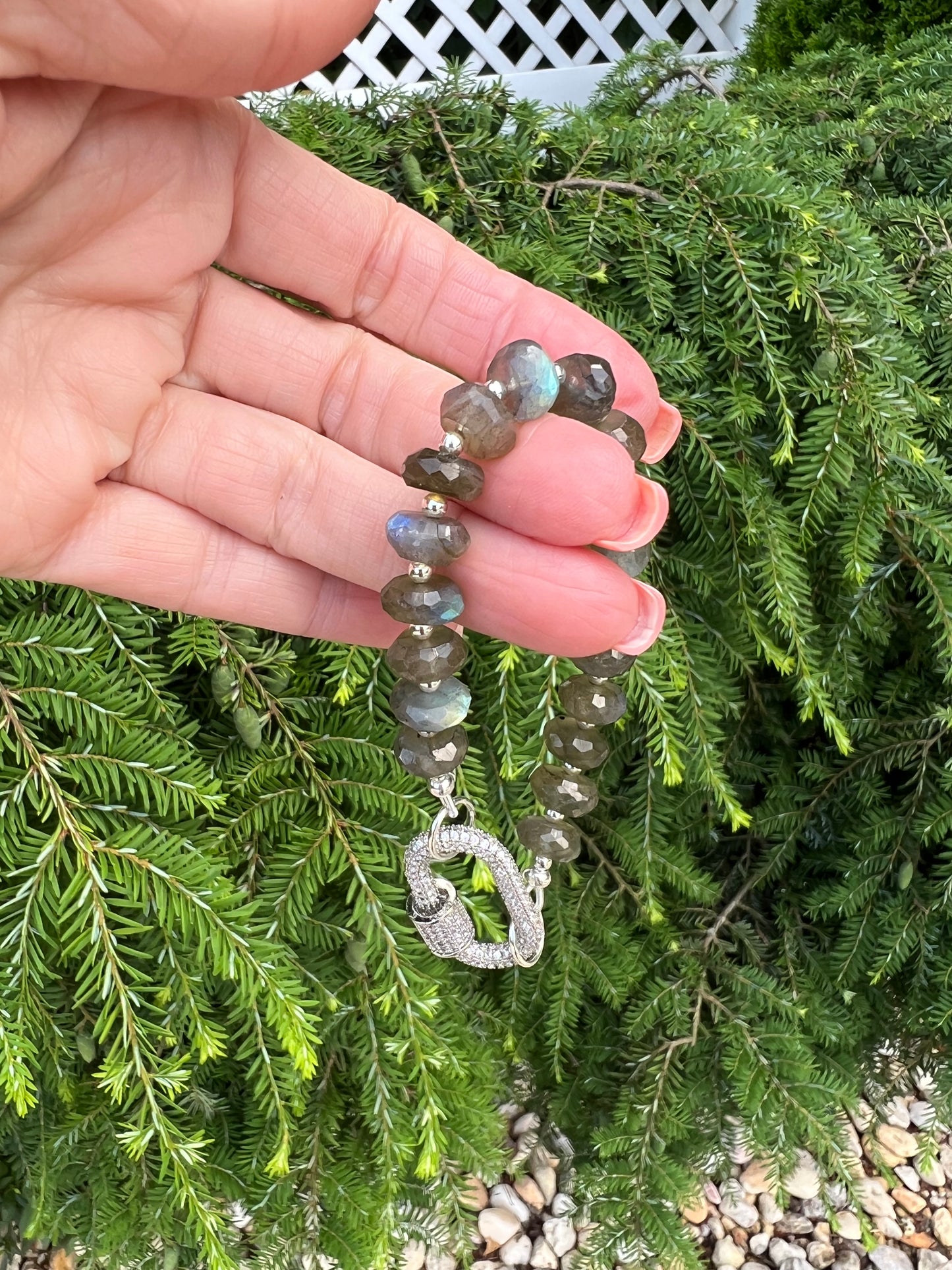 Lovely labradorite bracelet