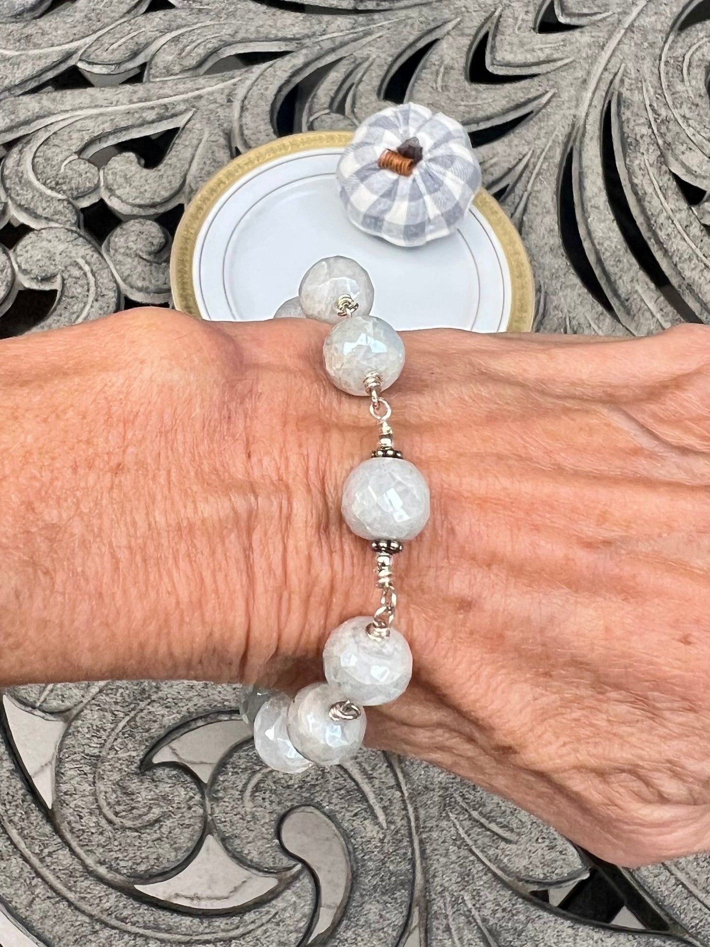 Chunky Moonstone Bracelet