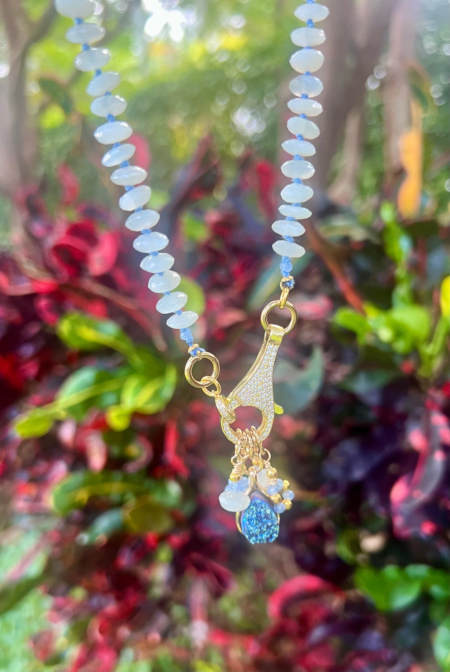 Cool Chalcedony Necklace