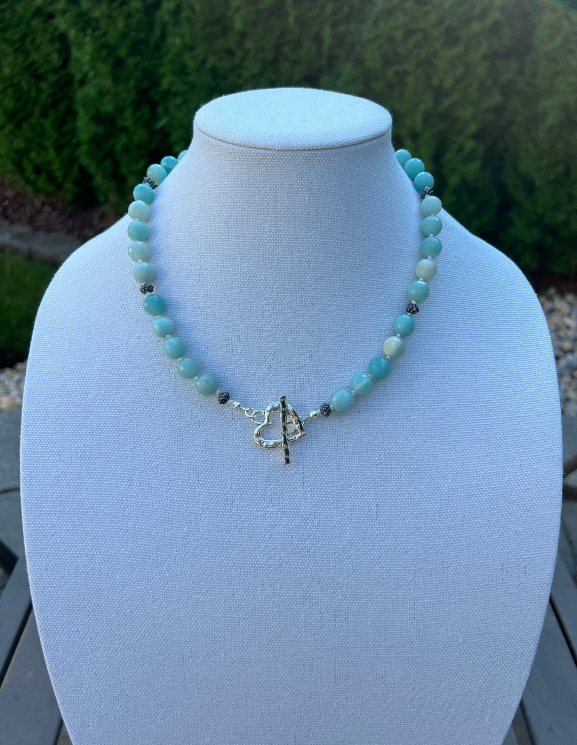 Blue Amazonite Choker