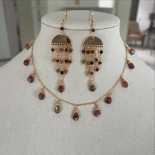 Trendy Tourmaline Set