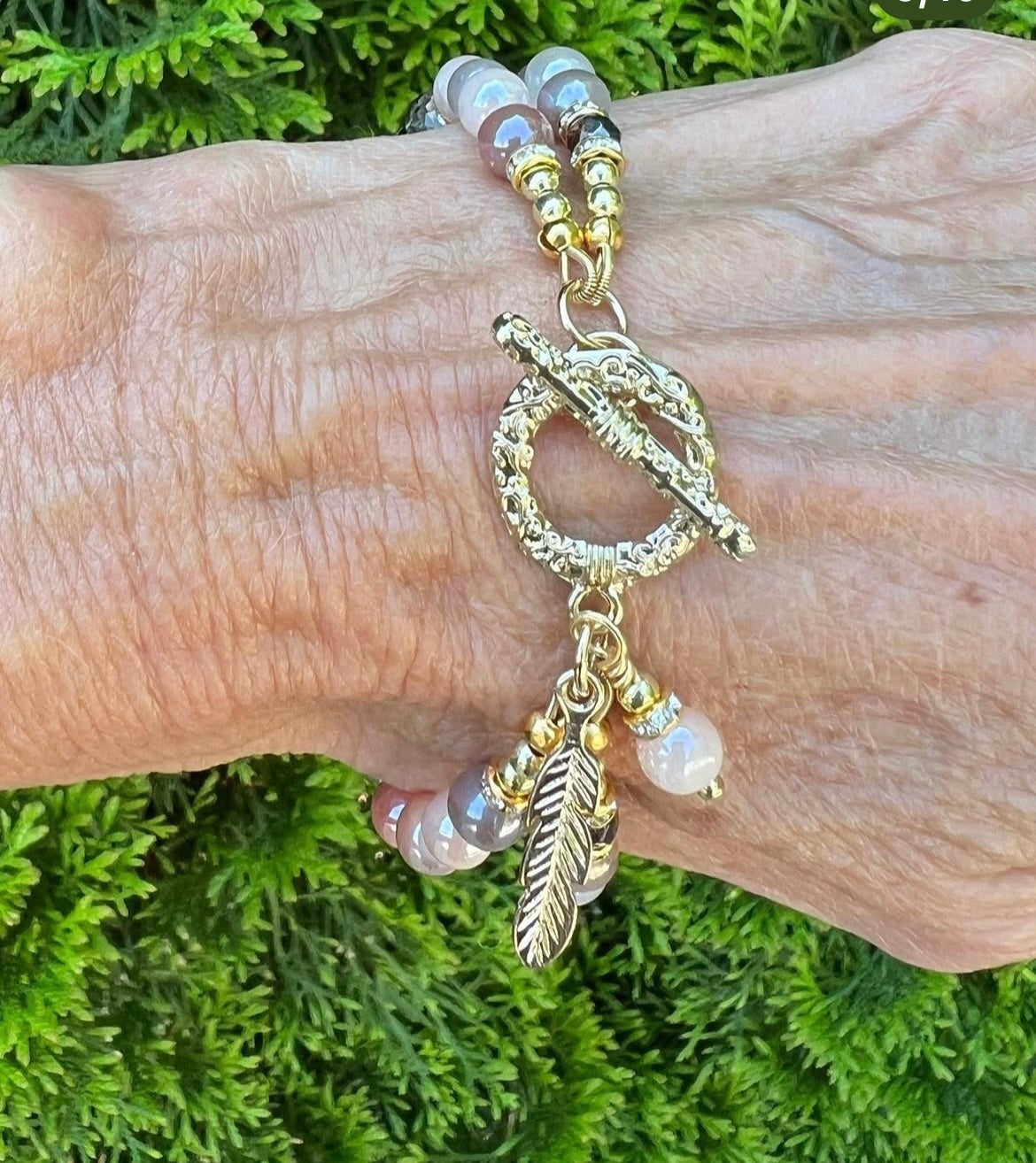 Double Peach Moonstone