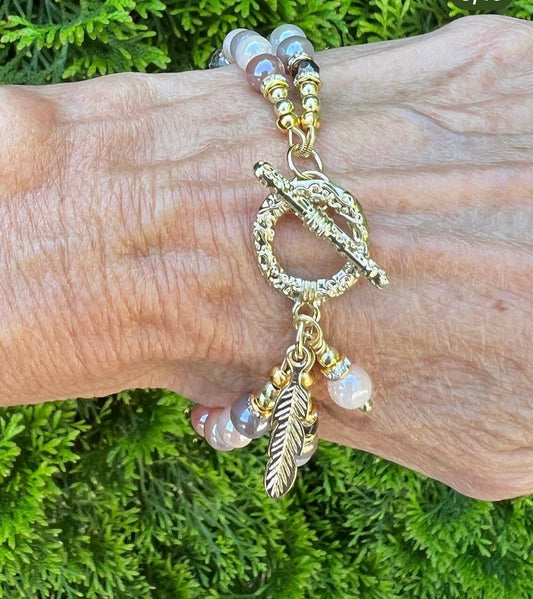 Double Peach Moonstone