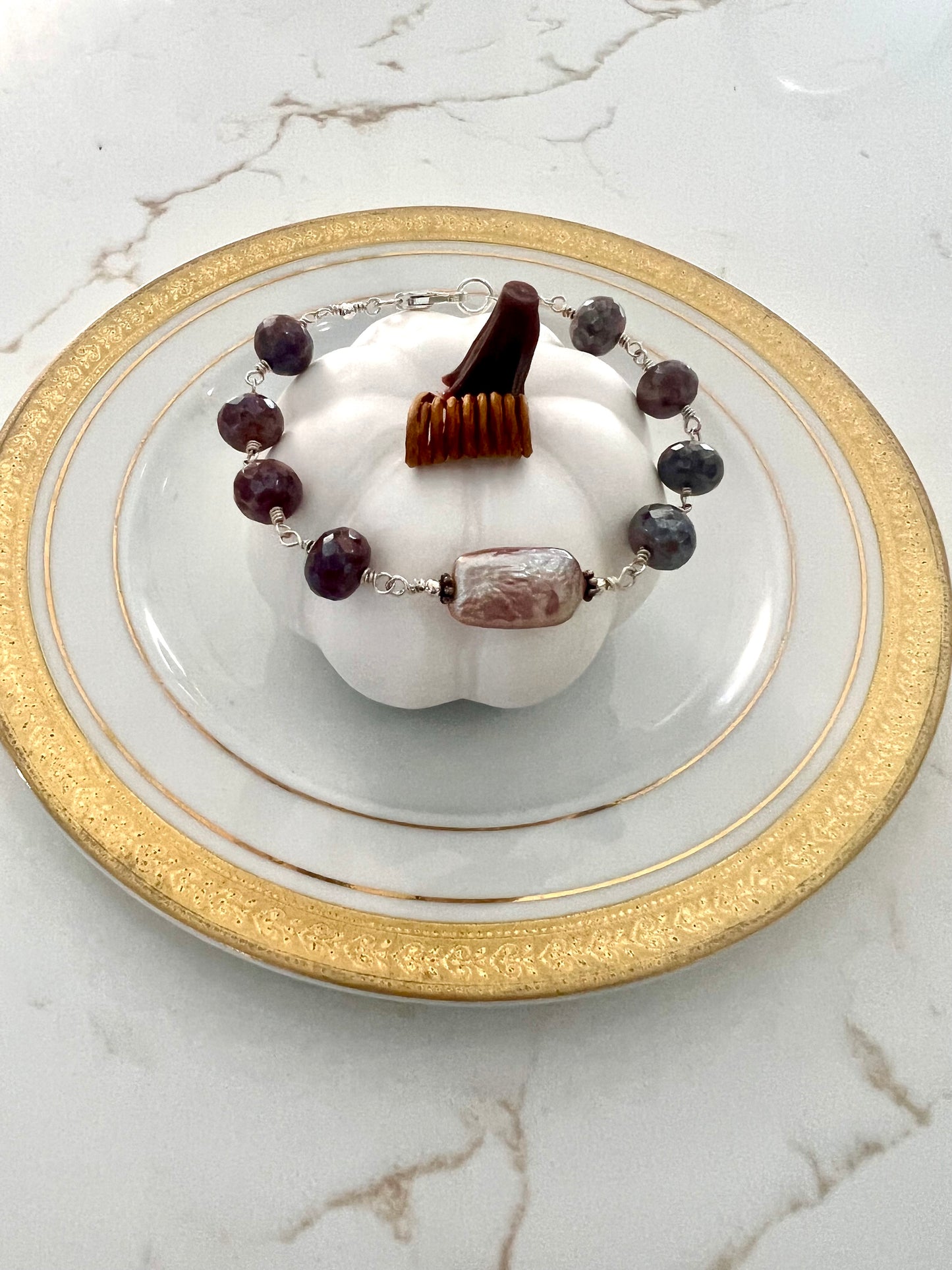 Elegant Moonstone & Pearl