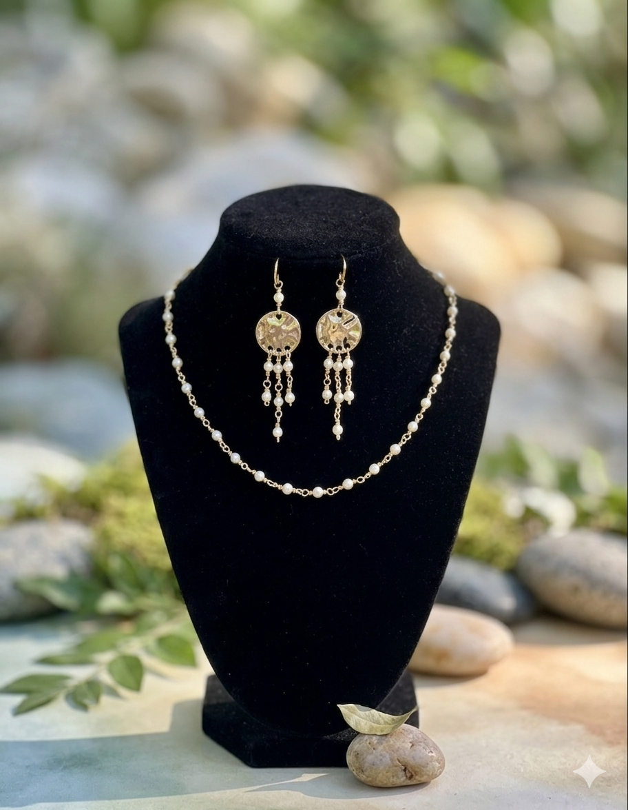 Crystal Pearl Set