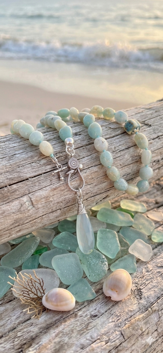 Amazonite Nugget Set