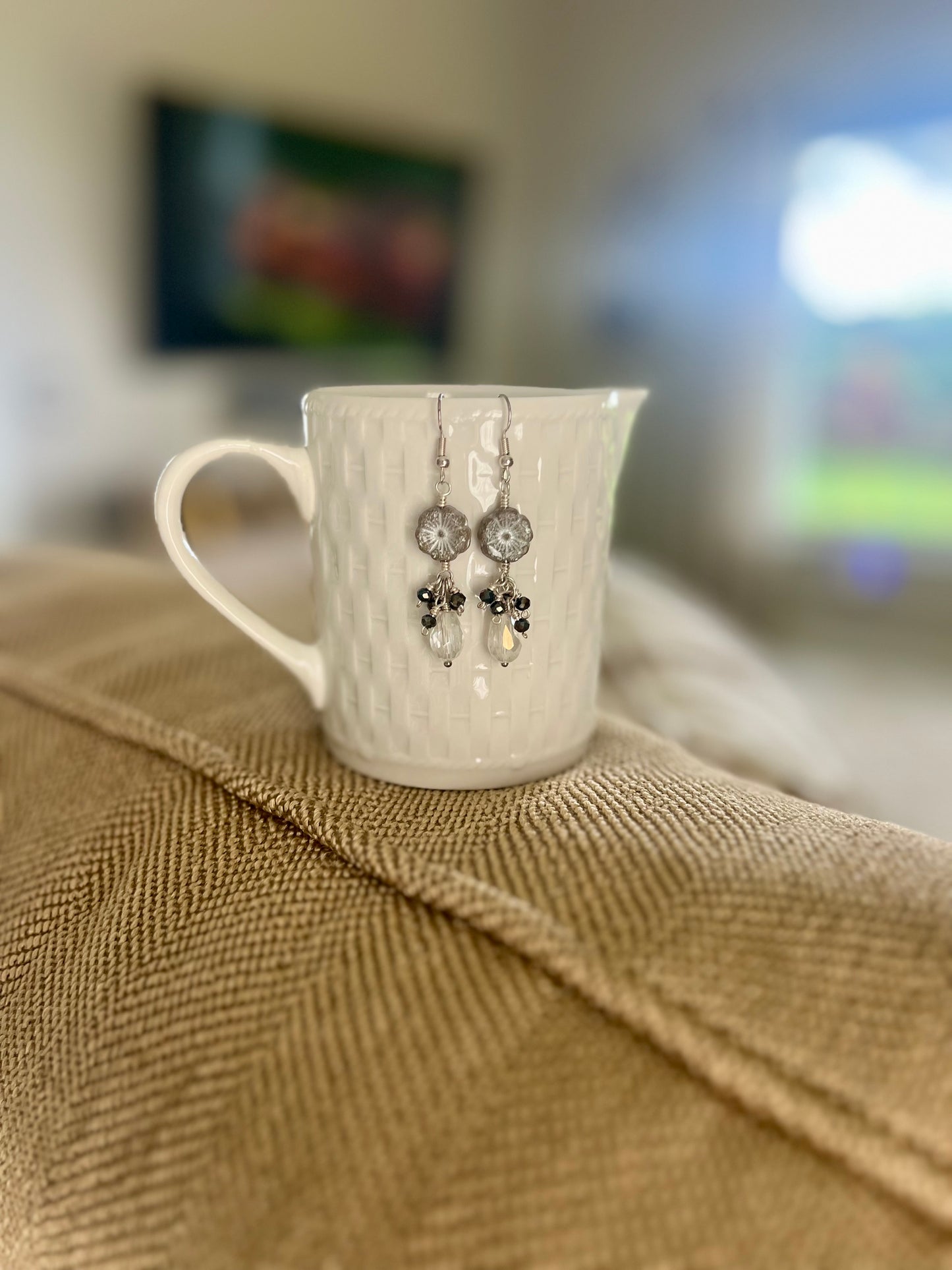 Czech Dangle Earrings